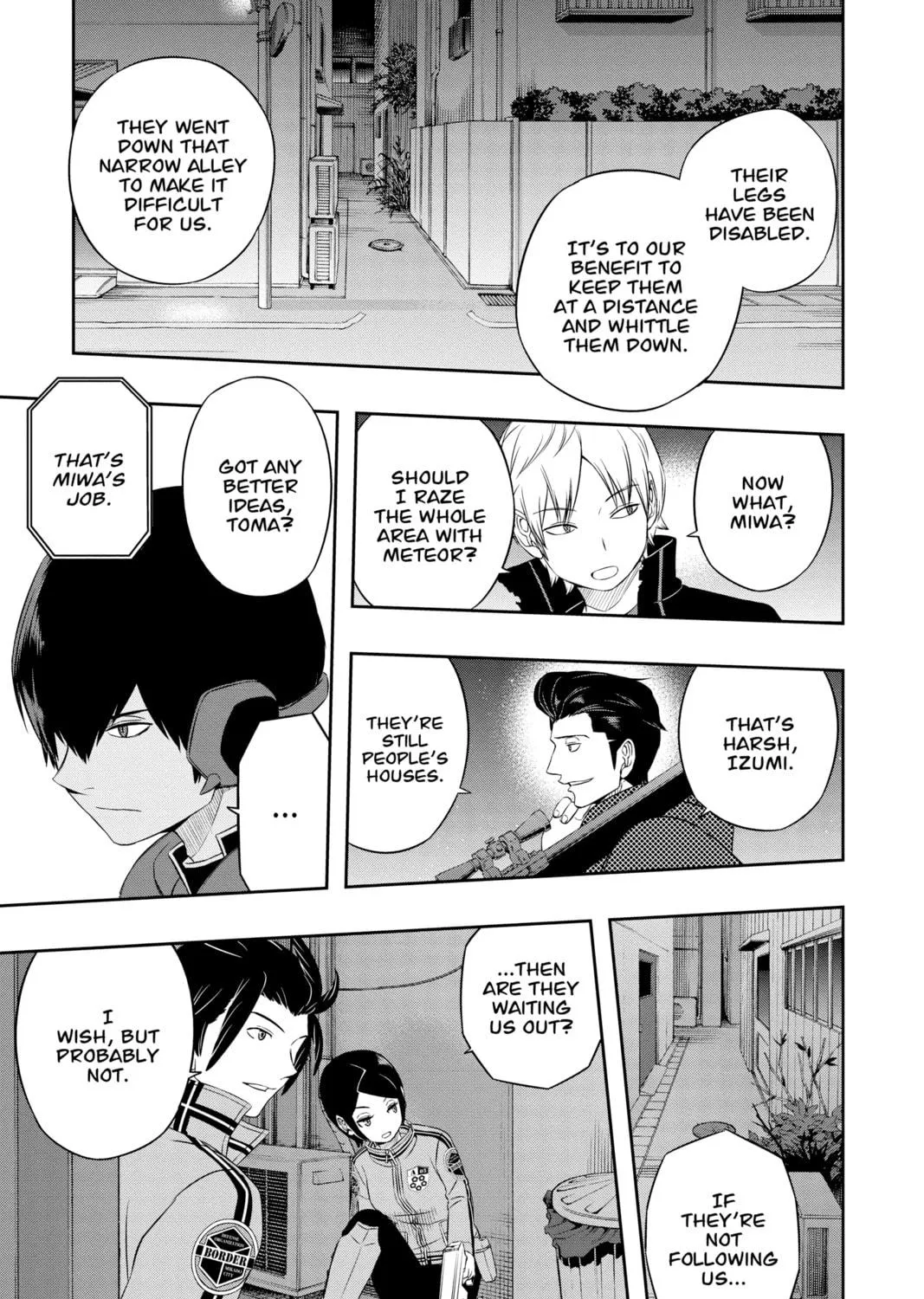 Read World Trigger chapter 30 image 4 on Lezhin