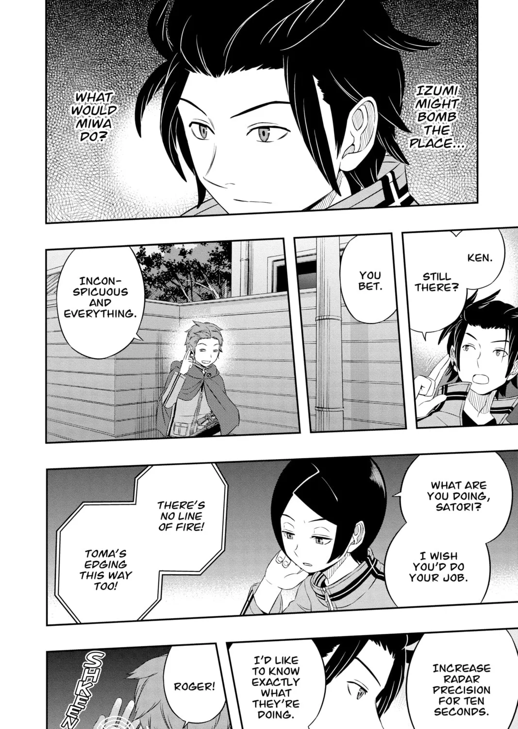 Read World Trigger chapter 30 image 6 on Lezhin