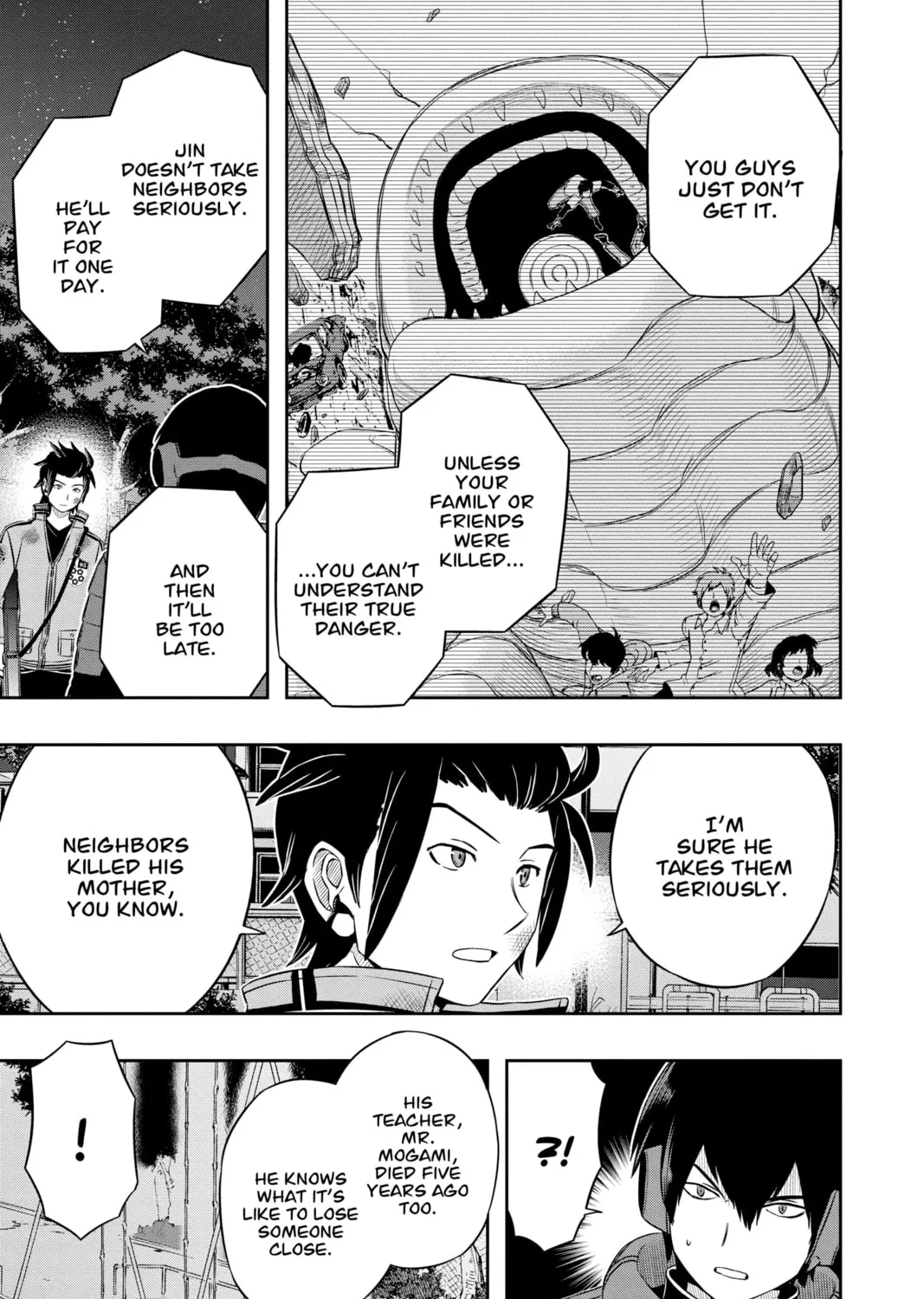 Read World Trigger chapter 31 image 12 on Lezhin