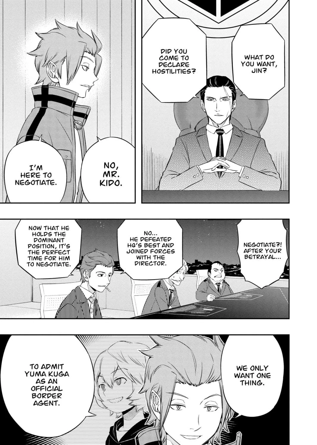 Read World Trigger chapter 31 image 28 on Lezhin
