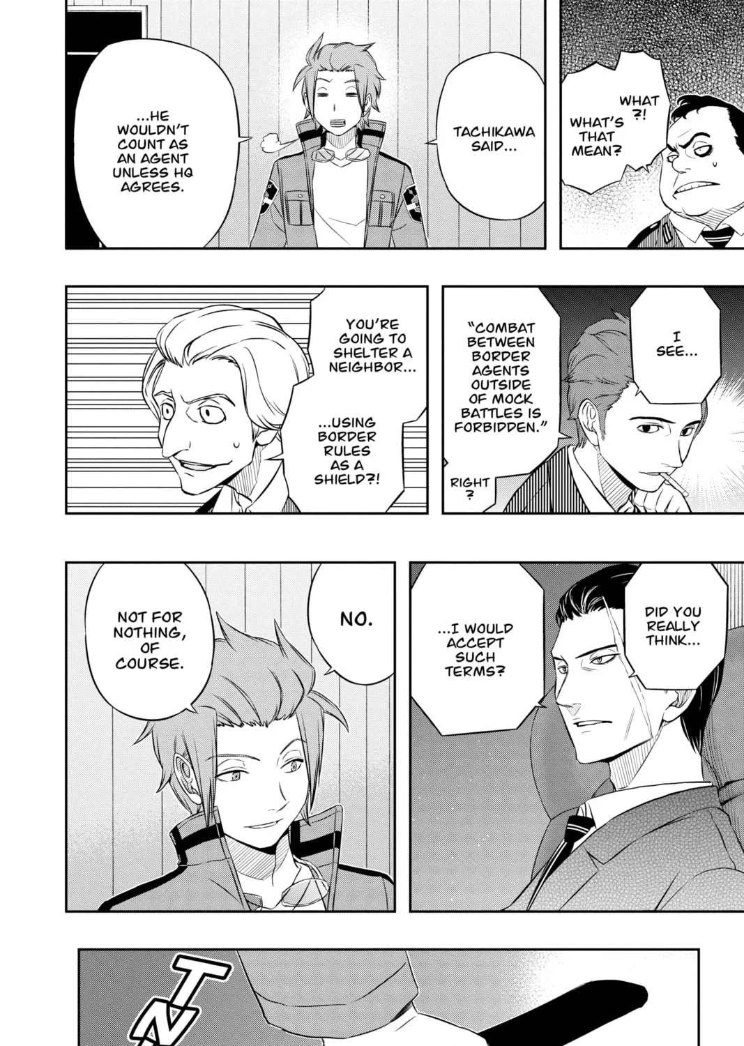 Read World Trigger chapter 31 image 30 on Lezhin
