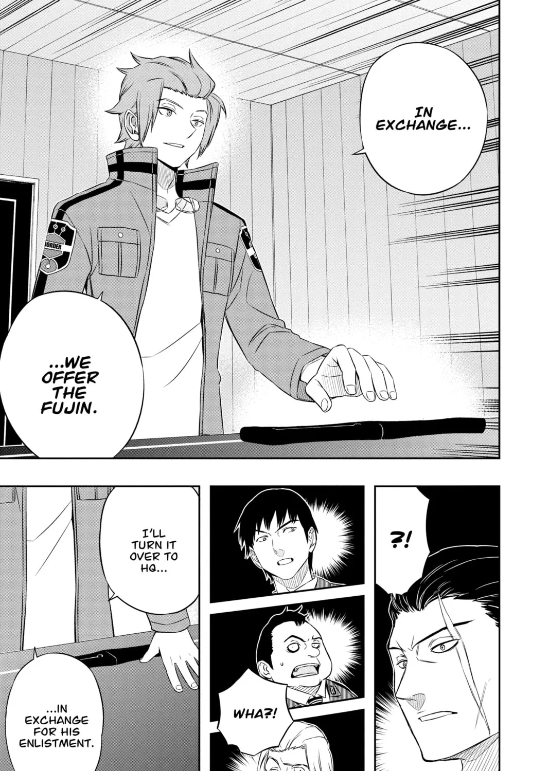 Read World Trigger chapter 31 image 32 on Lezhin