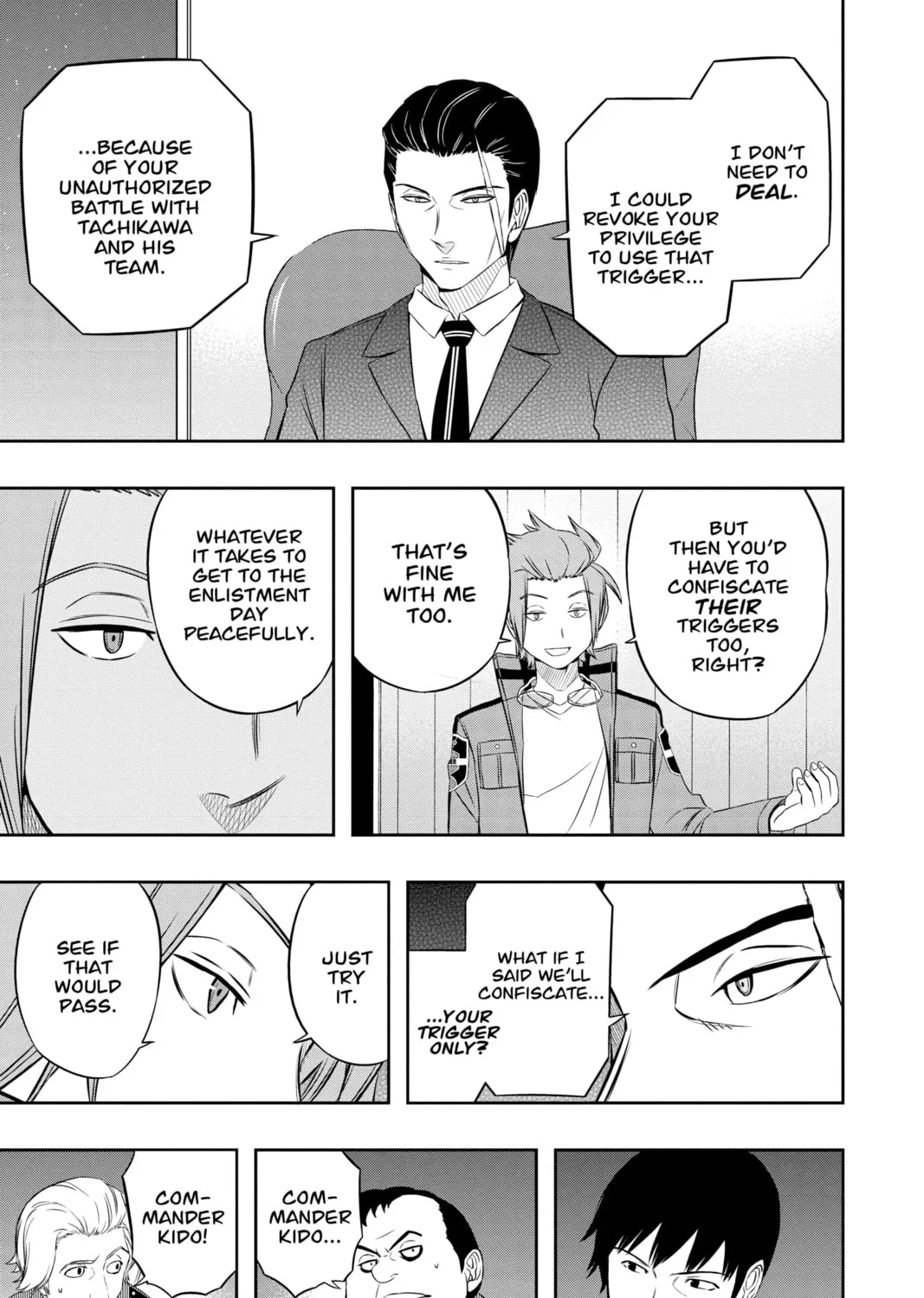 Read World Trigger chapter 31 image 36 on Lezhin