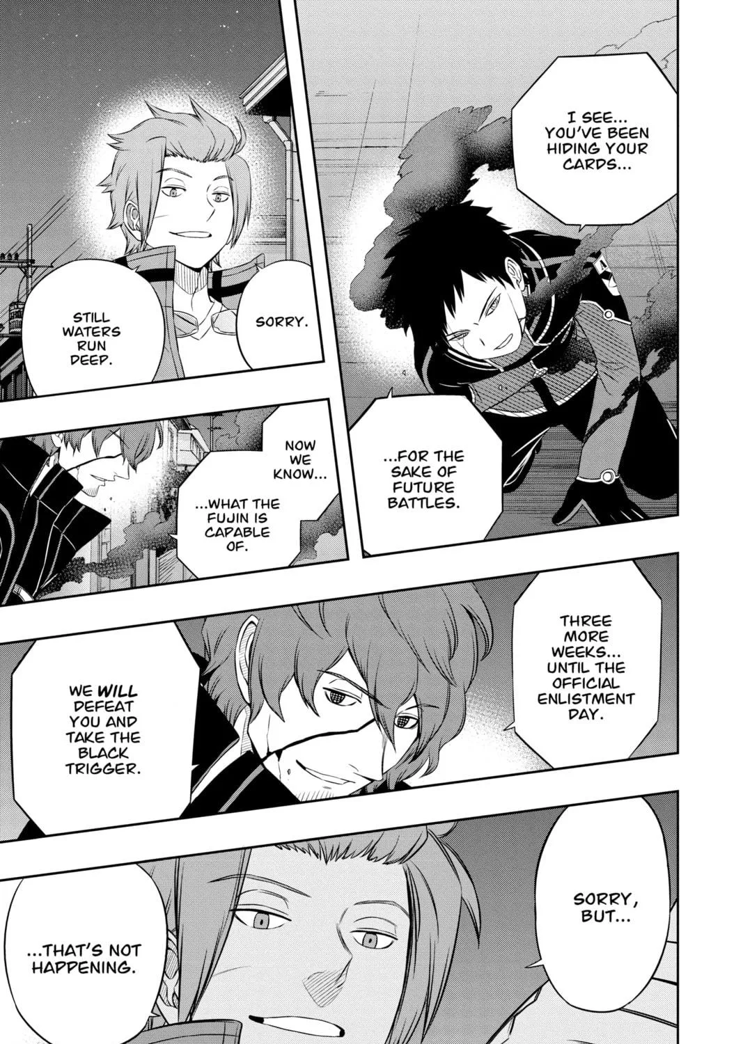 Read World Trigger chapter 31 image 4 on Lezhin