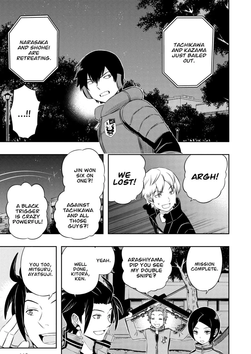Read World Trigger chapter 31 image 8 on Lezhin