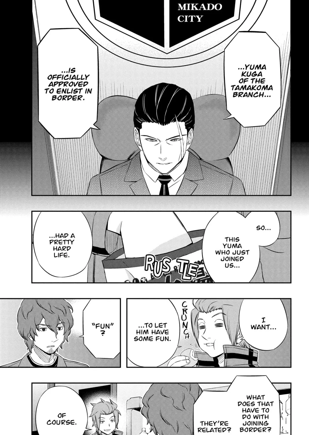 Read World Trigger chapter 32 image 12 on Lezhin