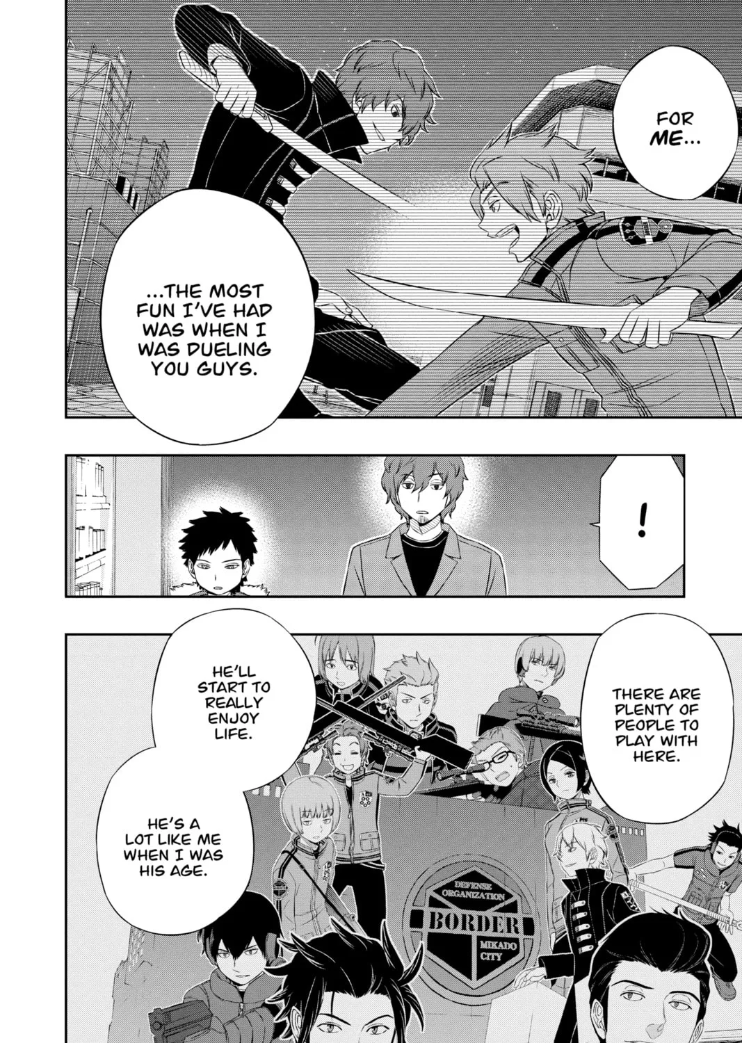 Read World Trigger chapter 32 image 14 on Lezhin