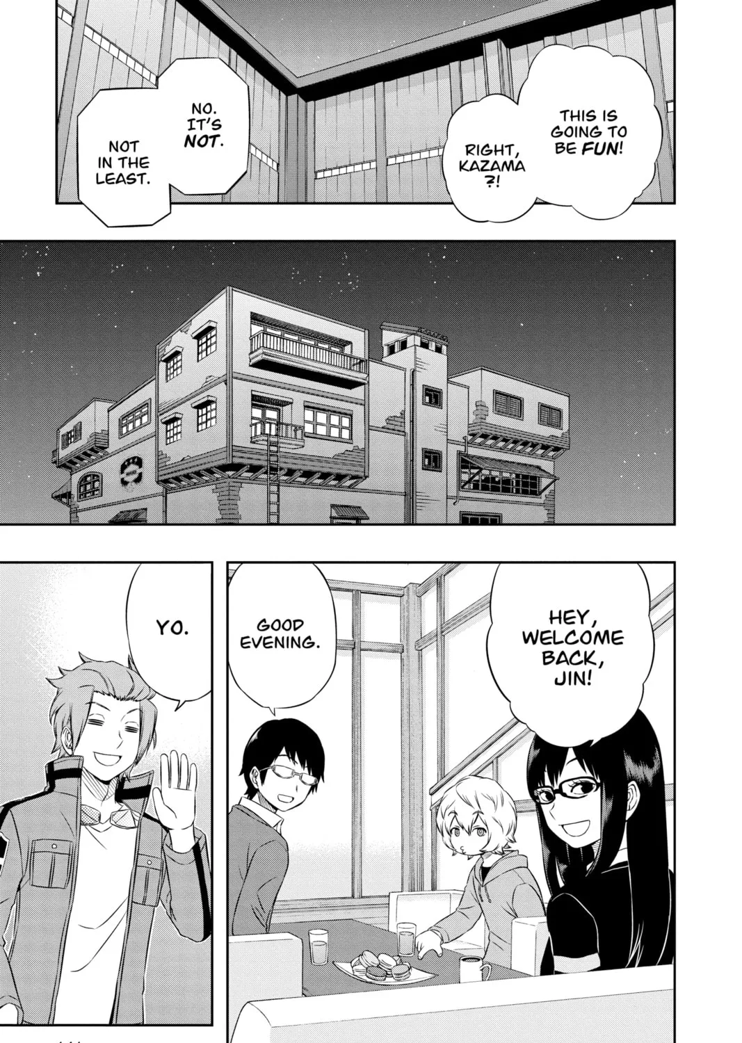 Read World Trigger chapter 32 image 20 on Lezhin