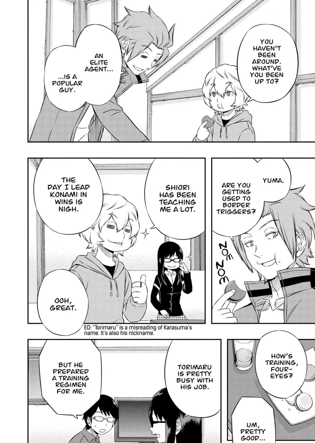 Read World Trigger chapter 32 image 22 on Lezhin