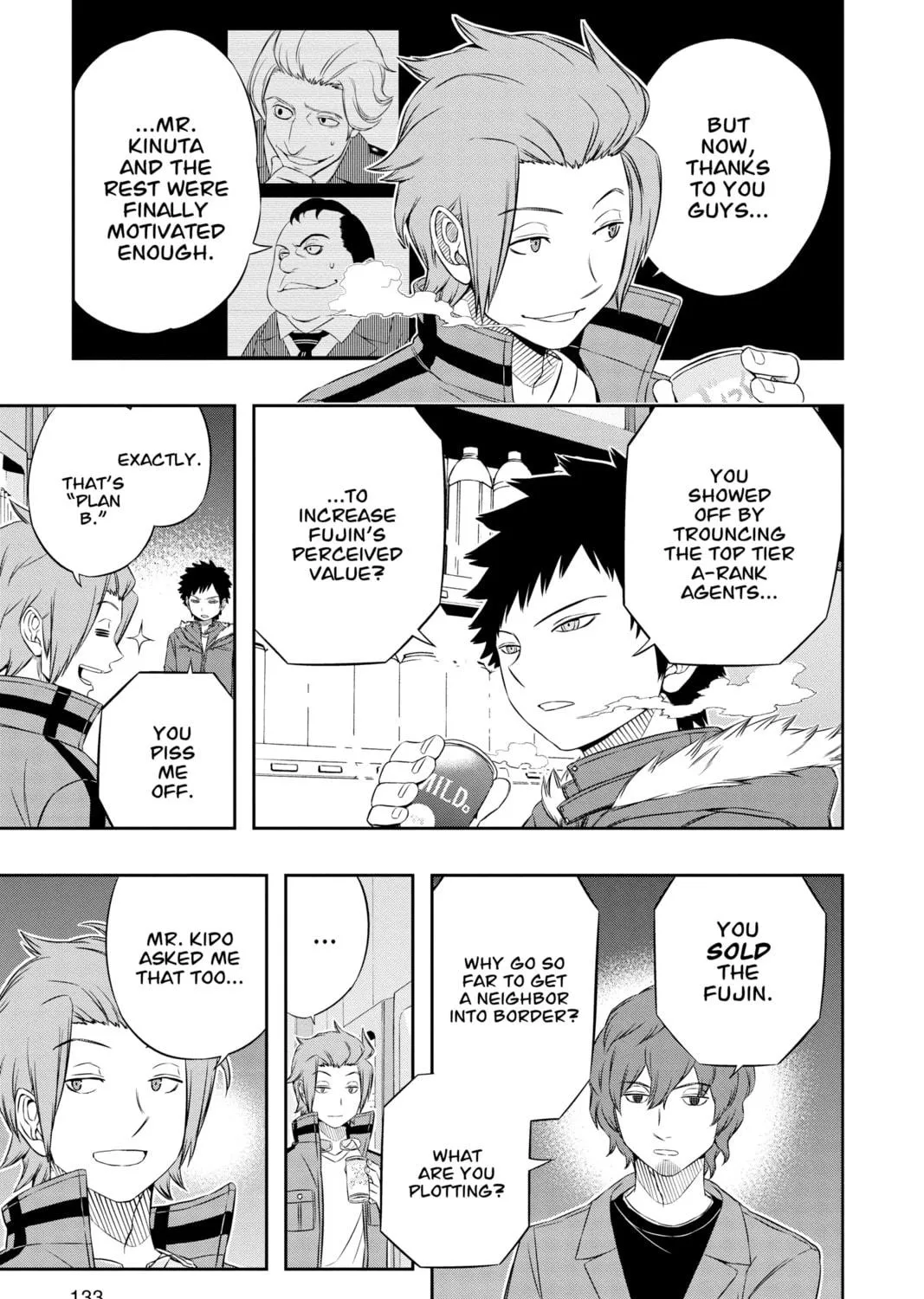 Read World Trigger chapter 32 image 4 on Lezhin