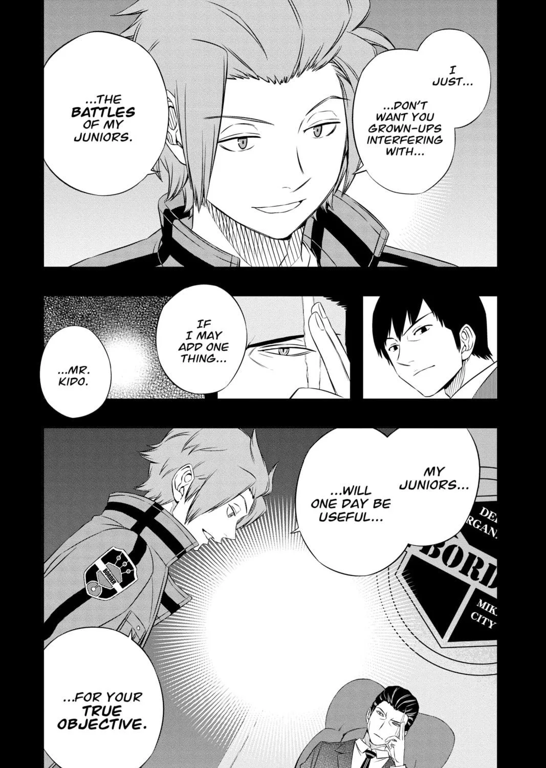 Read World Trigger chapter 32 image 8 on Lezhin