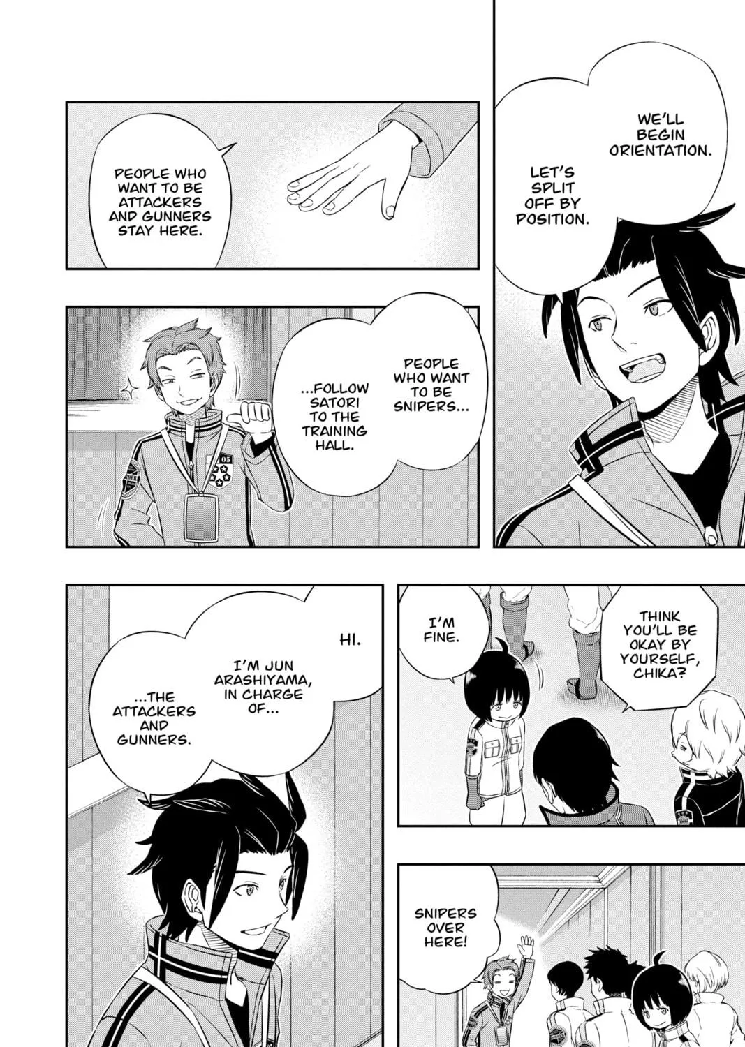 Read World Trigger chapter 33 image 10 on Lezhin