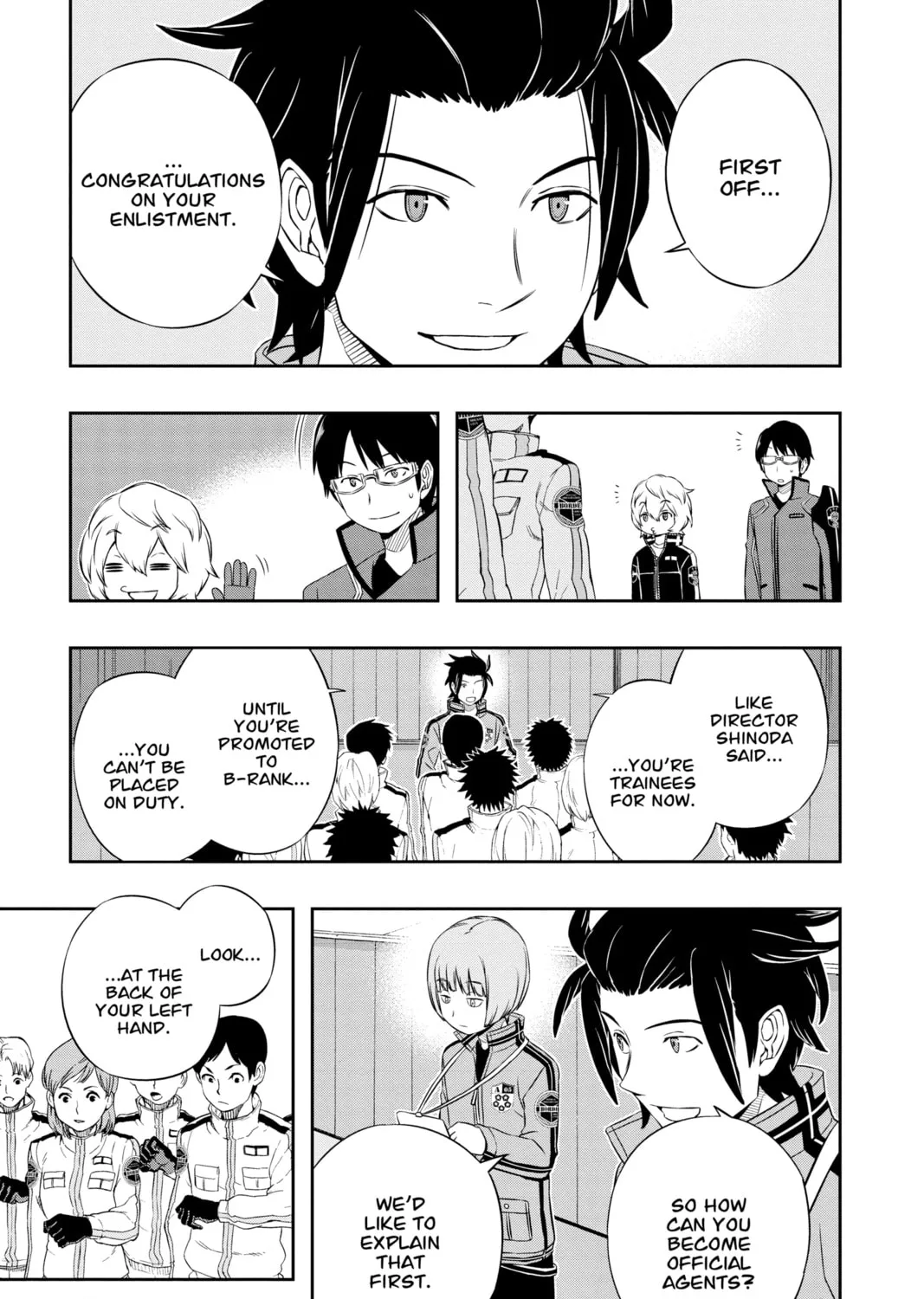 Read World Trigger chapter 33 image 12 on Lezhin