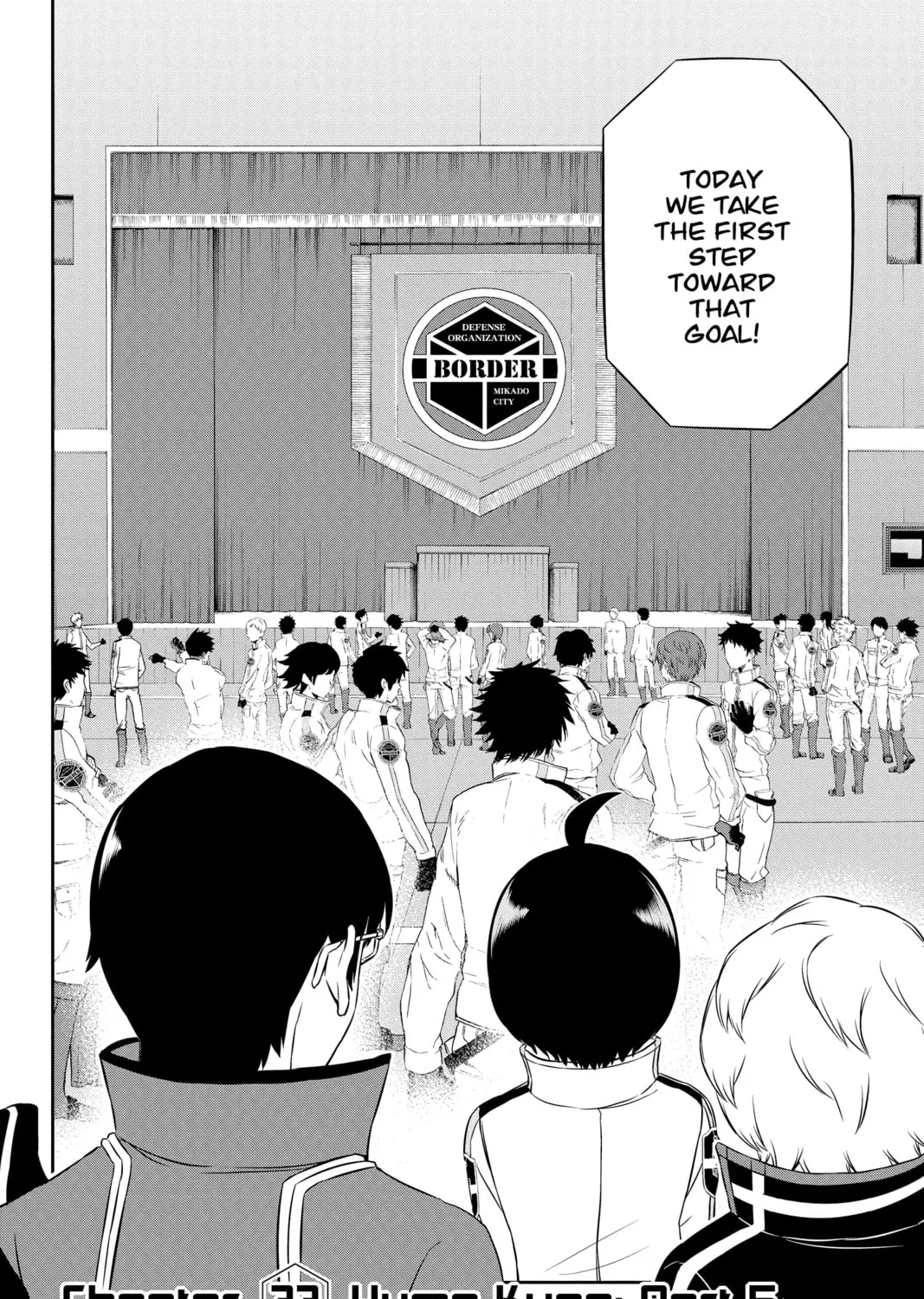 Read World Trigger chapter 33 image 2 on Lezhin
