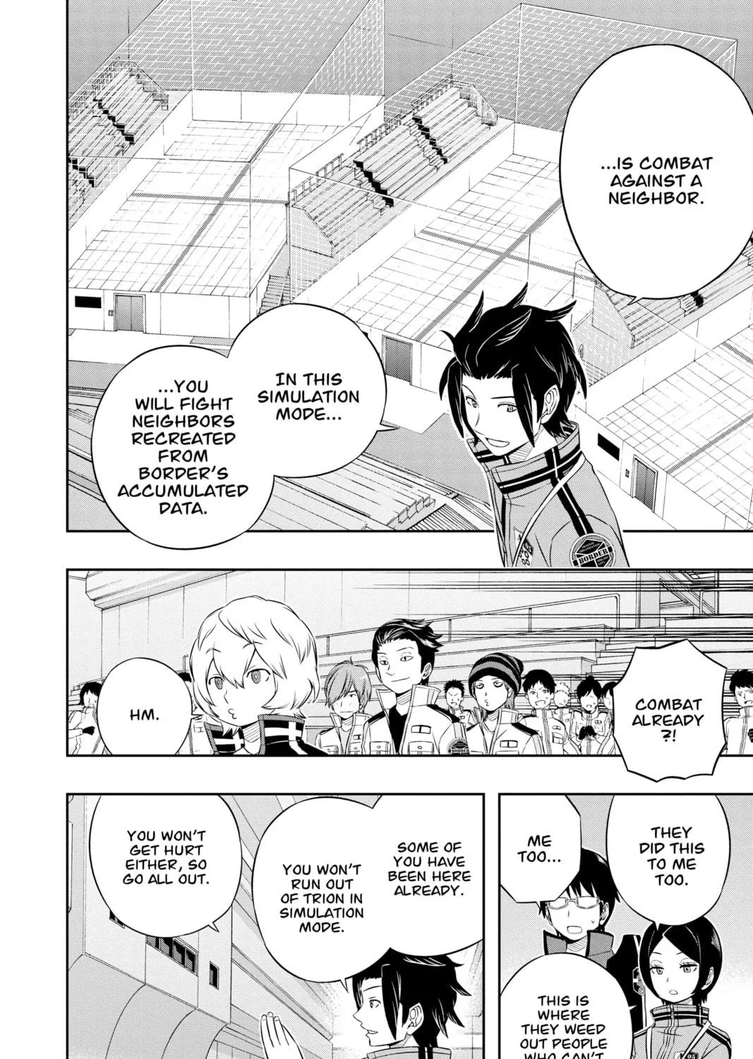 Read World Trigger chapter 33 image 22 on Lezhin