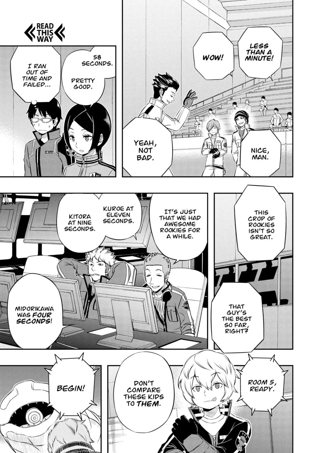 Read World Trigger chapter 33 image 28 on Lezhin