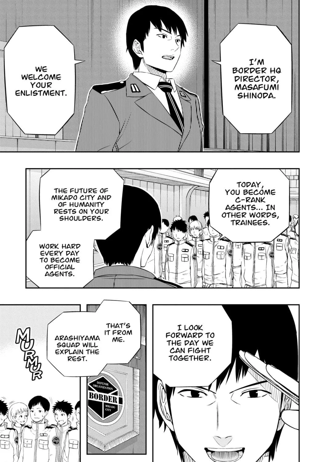 Read World Trigger chapter 33 image 4 on Lezhin