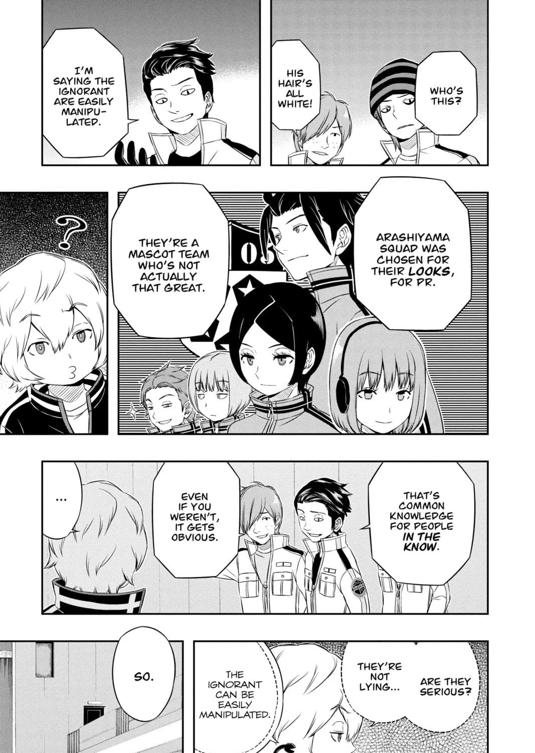 Read World Trigger chapter 33 image 8 on Lezhin