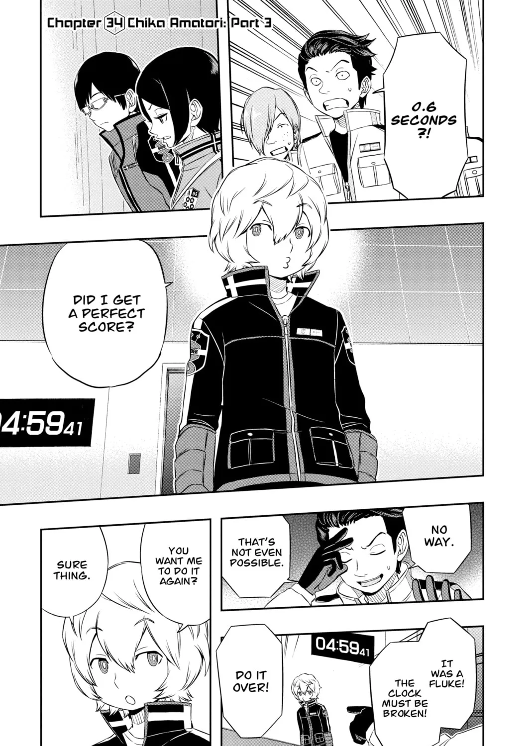 Read World Trigger chapter 34 image 0 on Lezhin