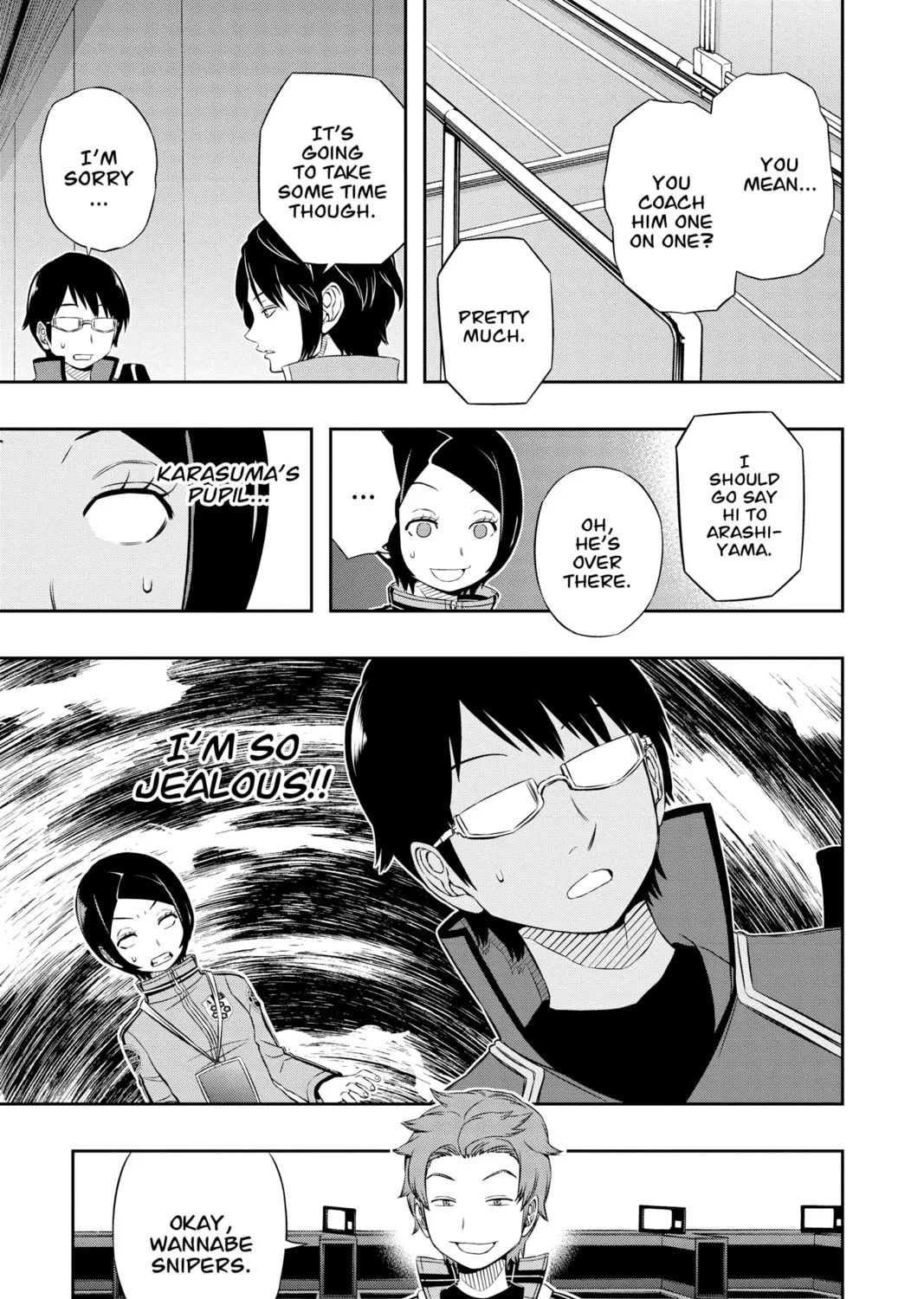Read World Trigger chapter 34 image 12 on Lezhin