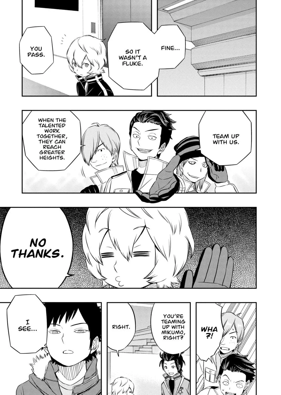 Read World Trigger chapter 34 image 28 on Lezhin