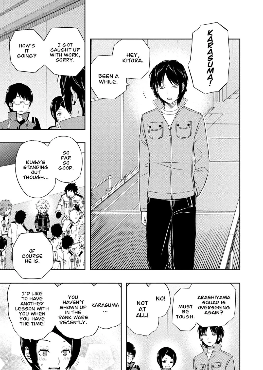 Read World Trigger chapter 34 image 8 on Lezhin