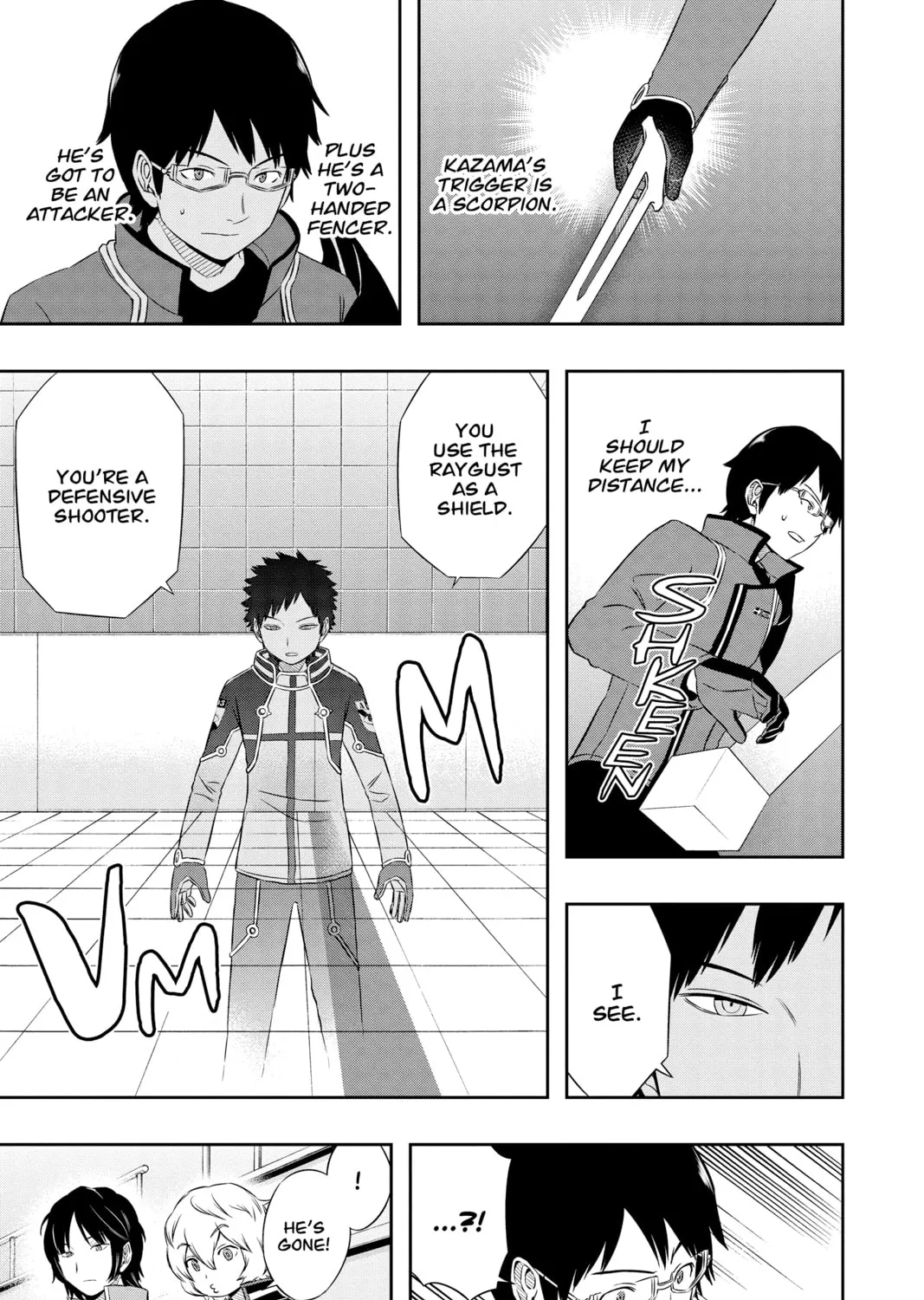 Read World Trigger chapter 35 image 12 on Lezhin