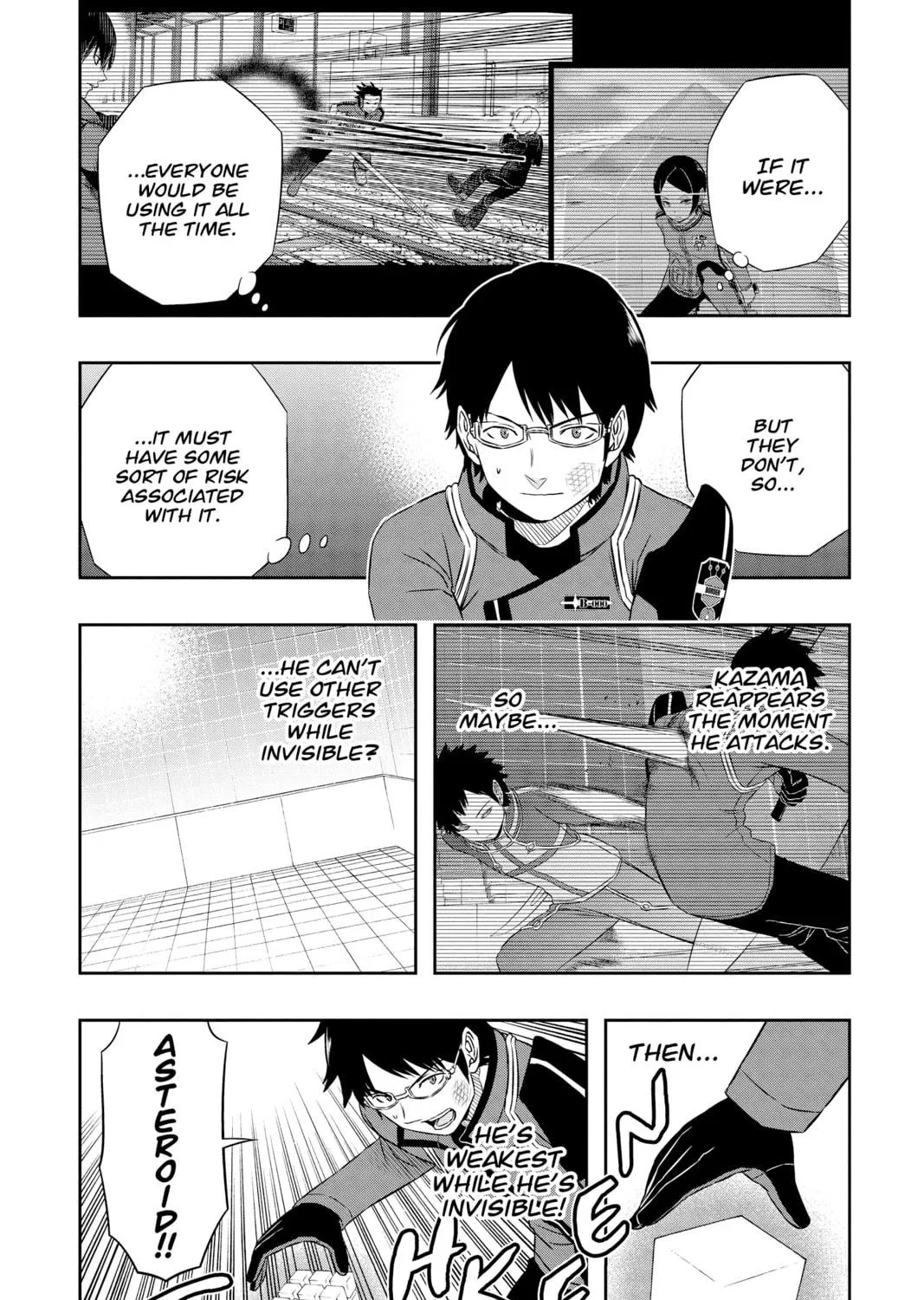 Read World Trigger chapter 35 image 22 on Lezhin