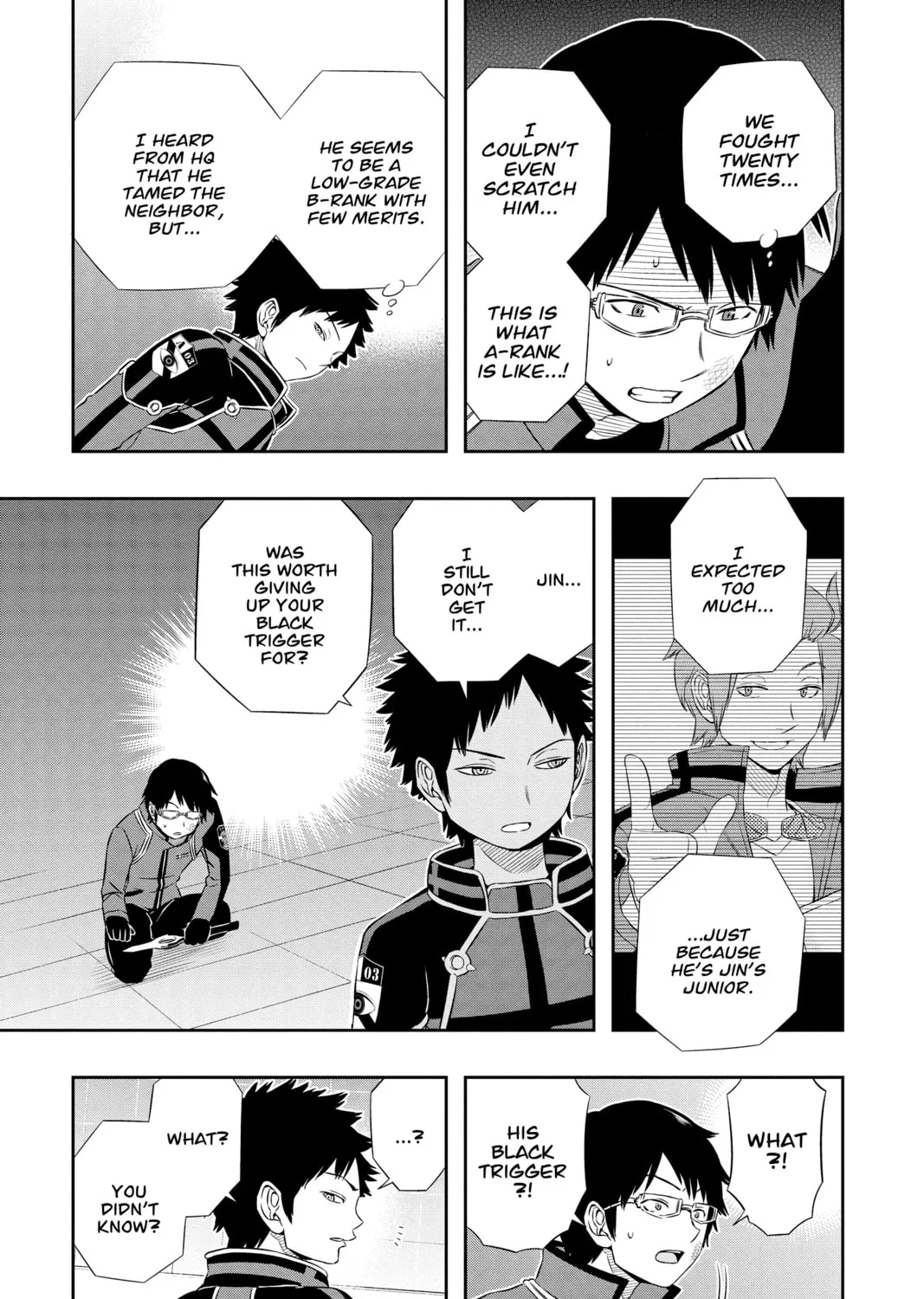 Read World Trigger chapter 35 image 32 on Lezhin