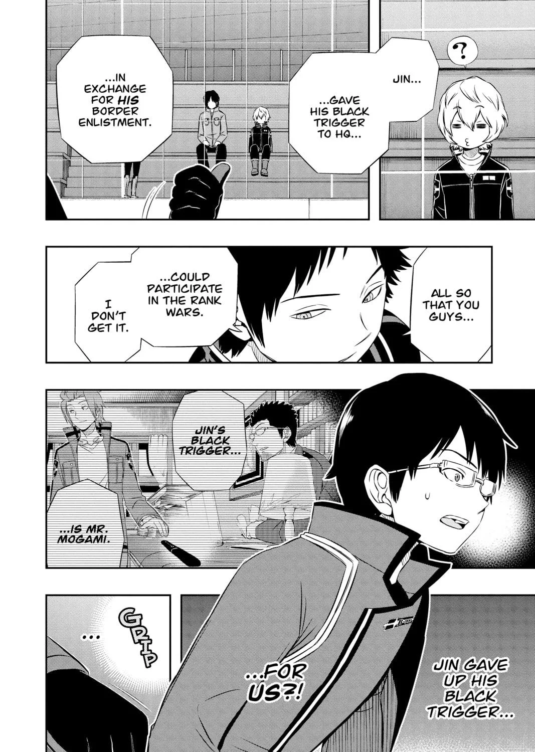 Read World Trigger chapter 35 image 34 on Lezhin