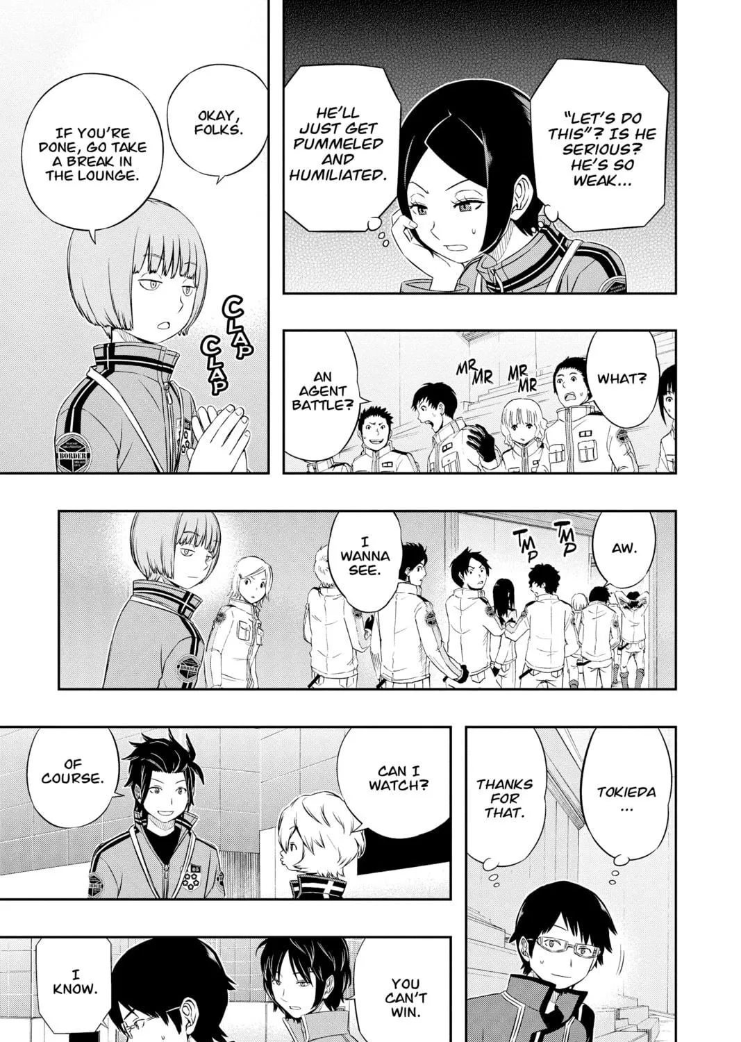 Read World Trigger chapter 35 image 8 on Lezhin