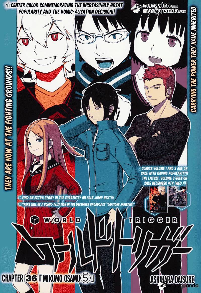 Read World Trigger chapter 36.1 image 0 on Lezhin