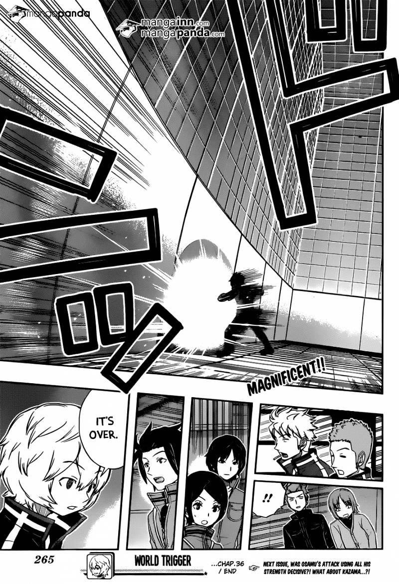 Read World Trigger chapter 36.1 image 17 on Lezhin