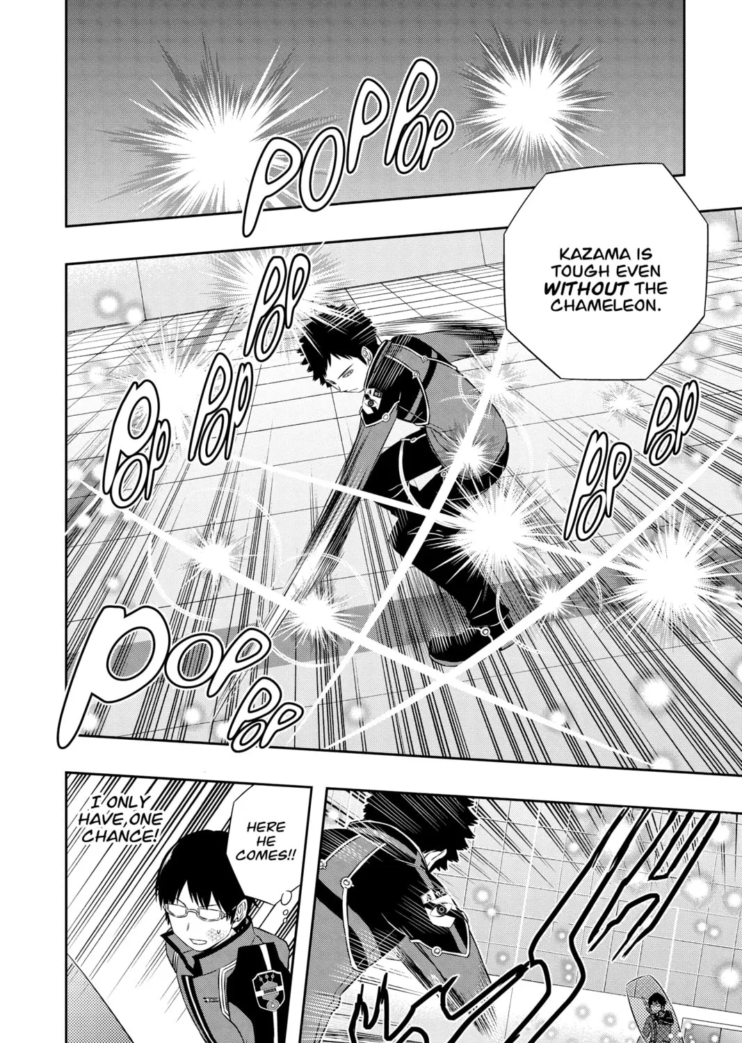 Read World Trigger chapter 36 image 24 on Lezhin