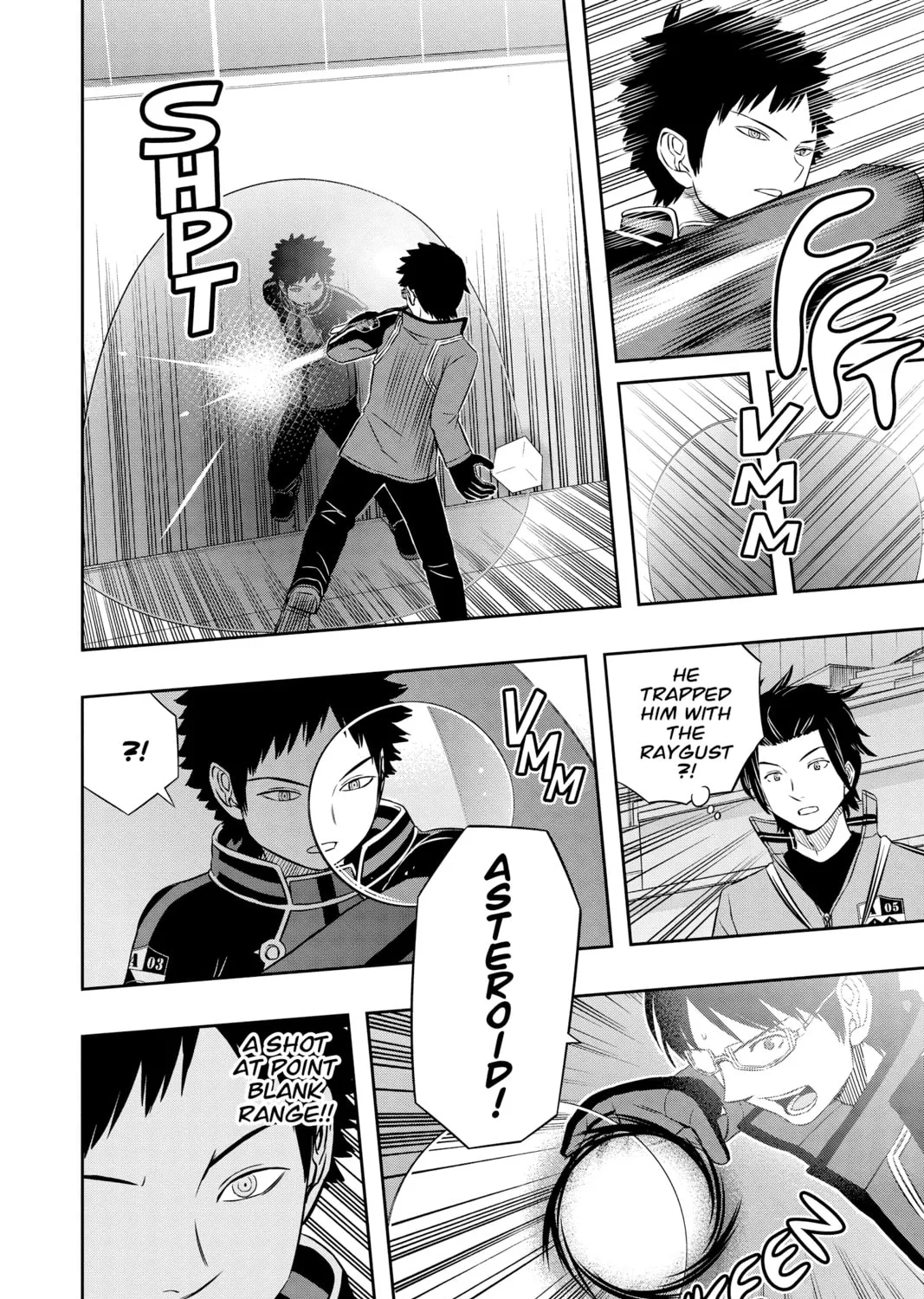Read World Trigger chapter 36 image 32 on Lezhin