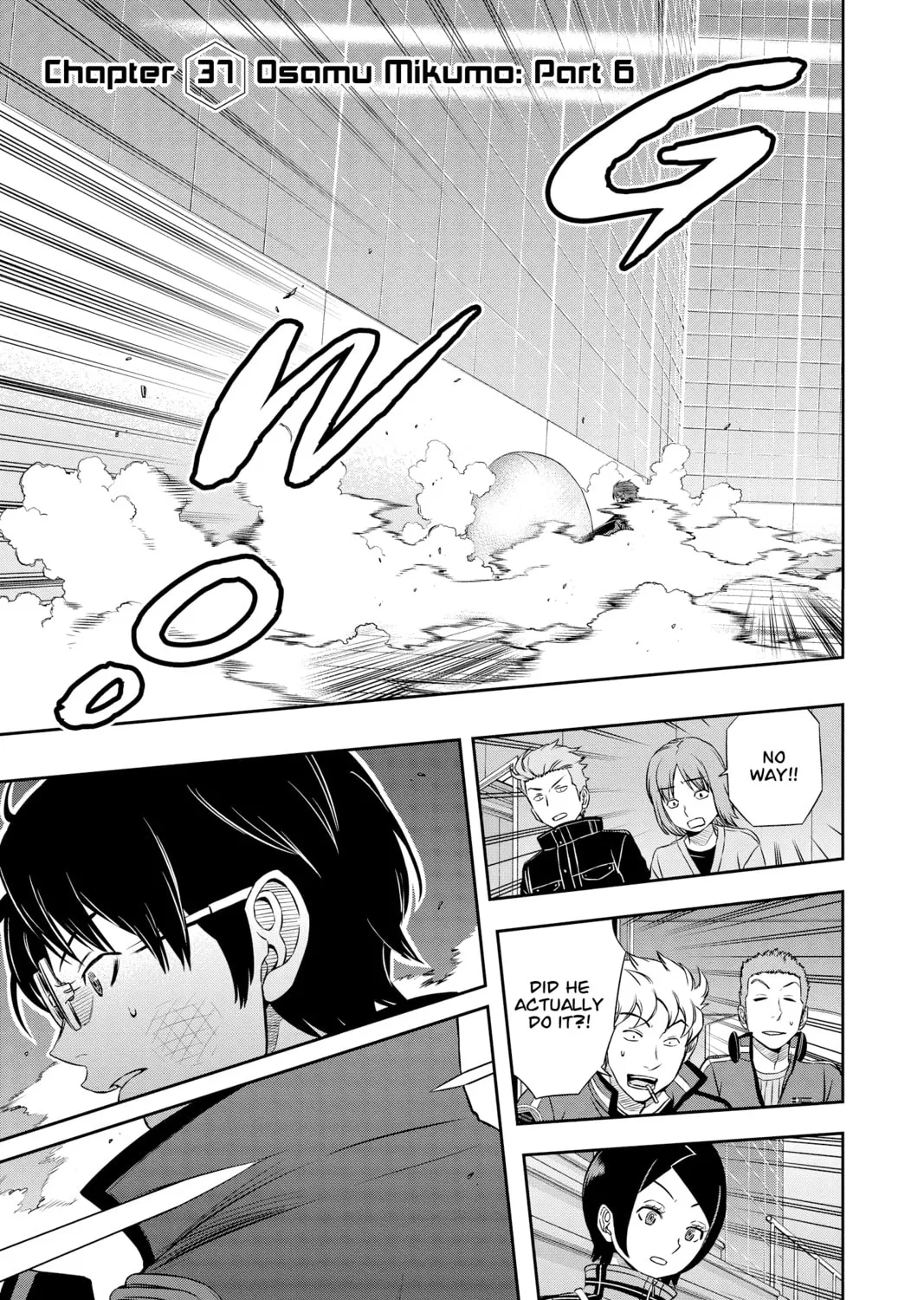 Read World Trigger chapter 37 image 0 on Lezhin