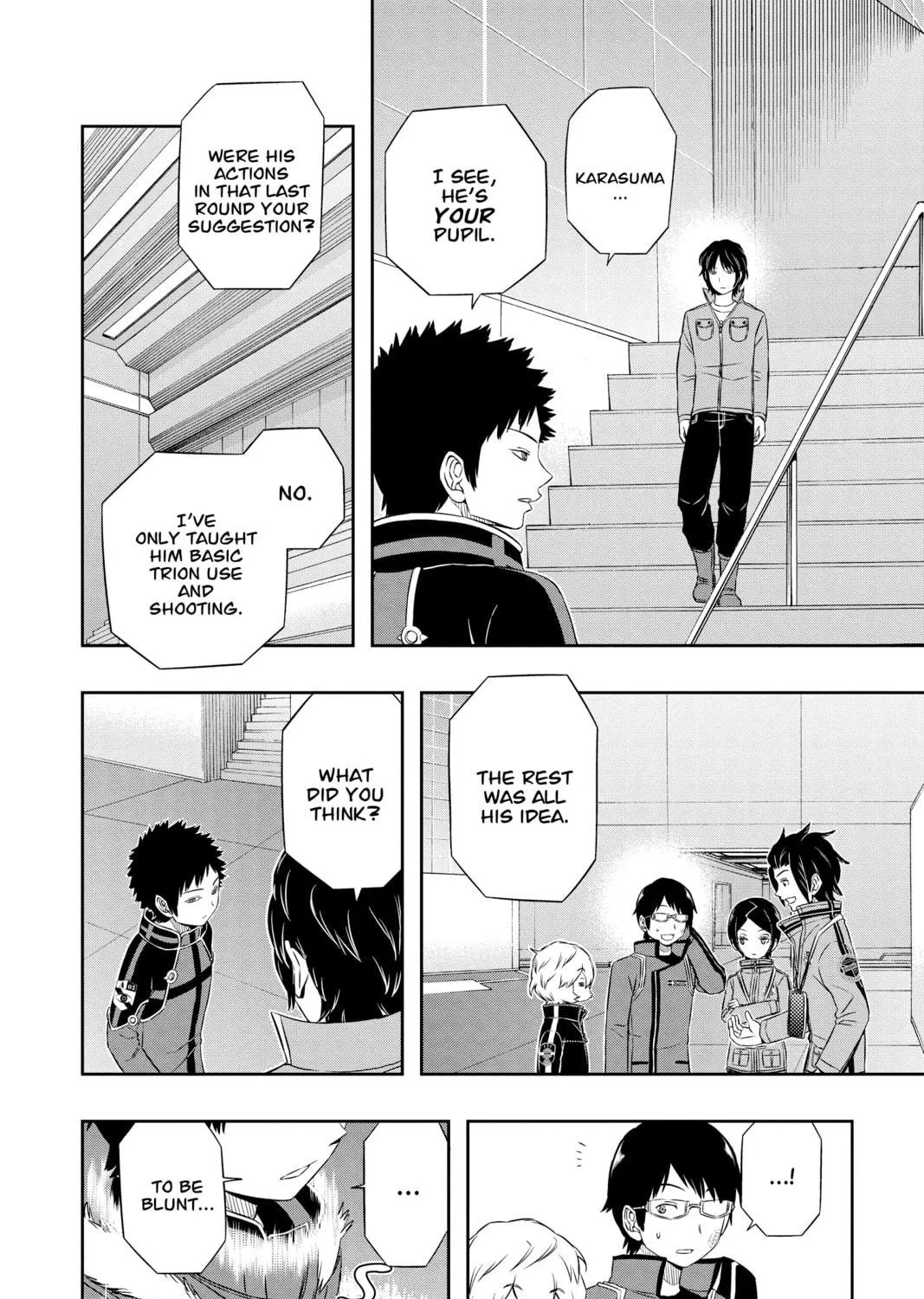 Read World Trigger chapter 37 image 10 on Lezhin