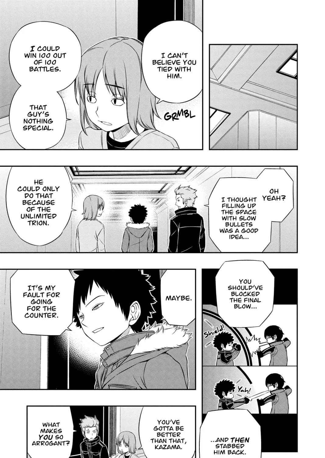 Read World Trigger chapter 37 image 16 on Lezhin