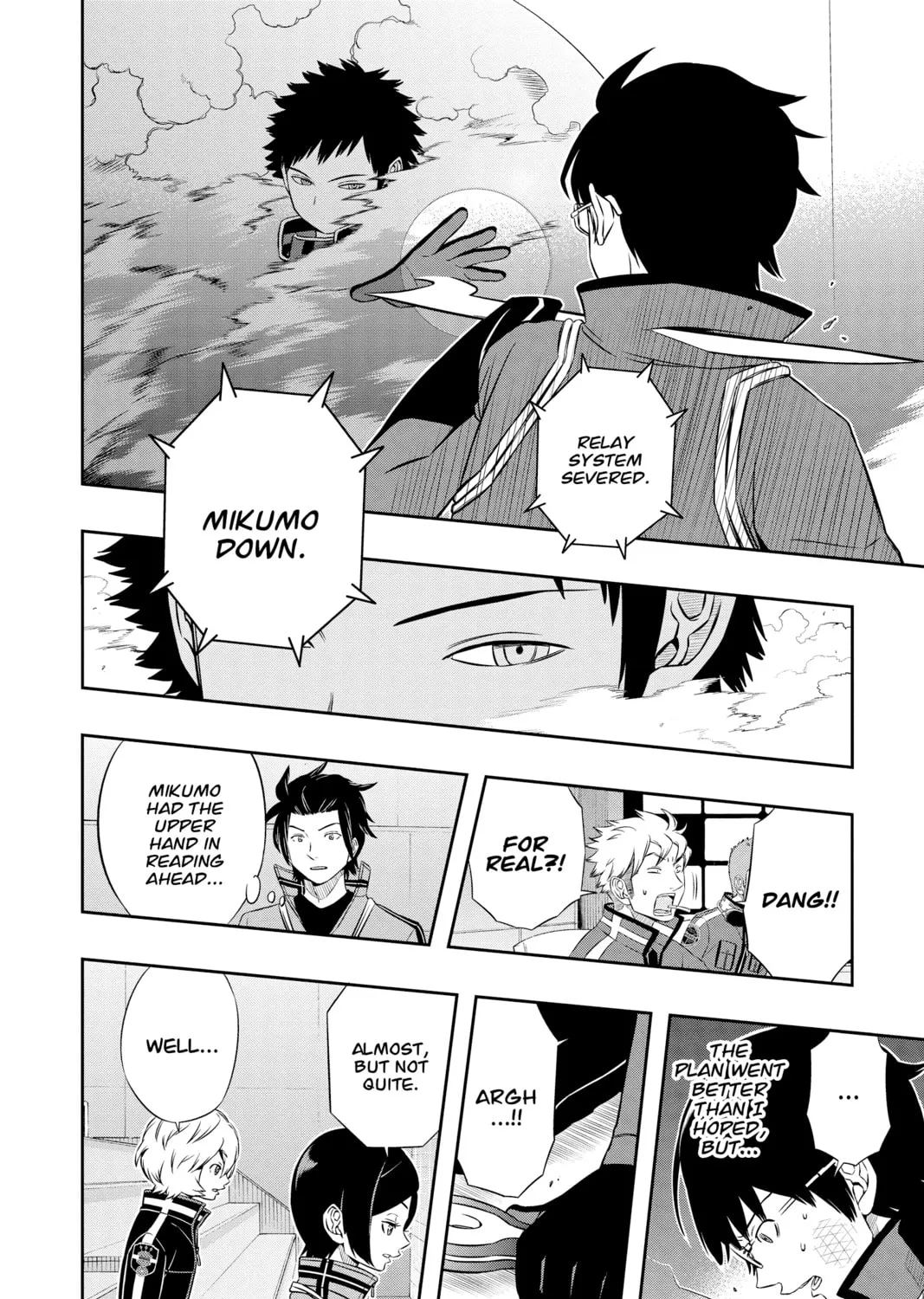 Read World Trigger chapter 37 image 2 on Lezhin