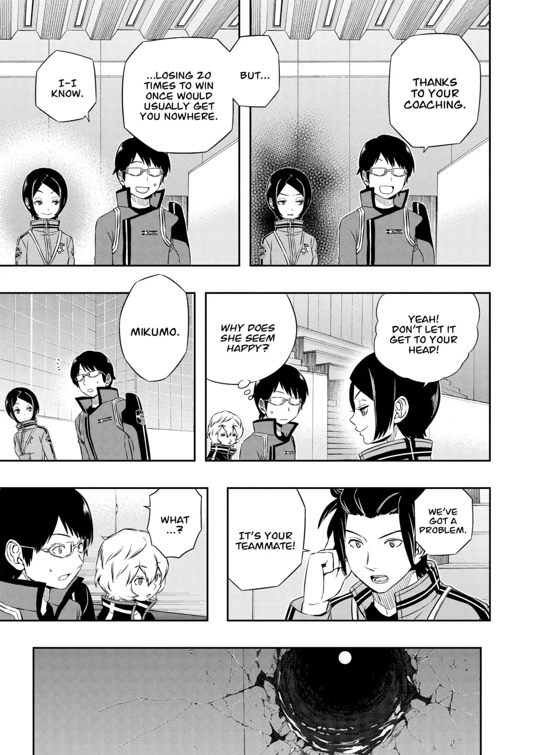 Read World Trigger chapter 37 image 20 on Lezhin