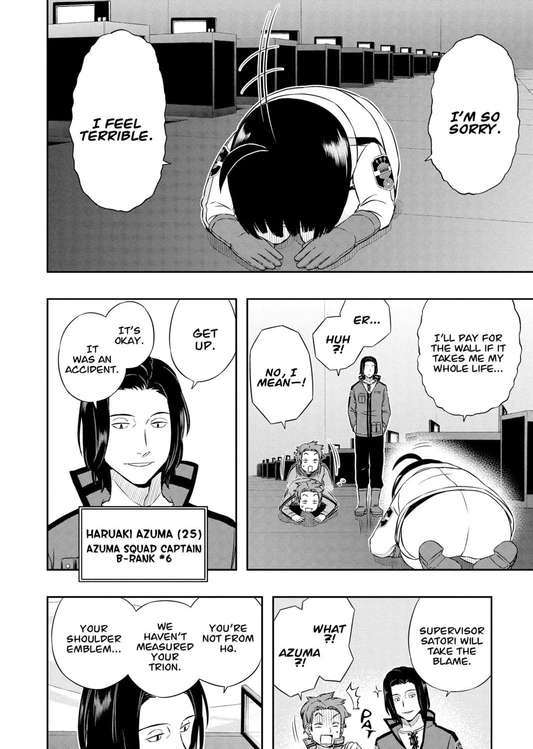 Read World Trigger chapter 37 image 22 on Lezhin