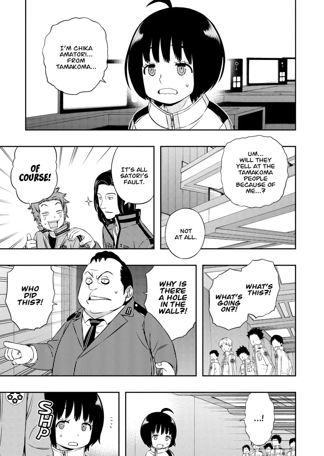 Read World Trigger chapter 37 image 24 on Lezhin