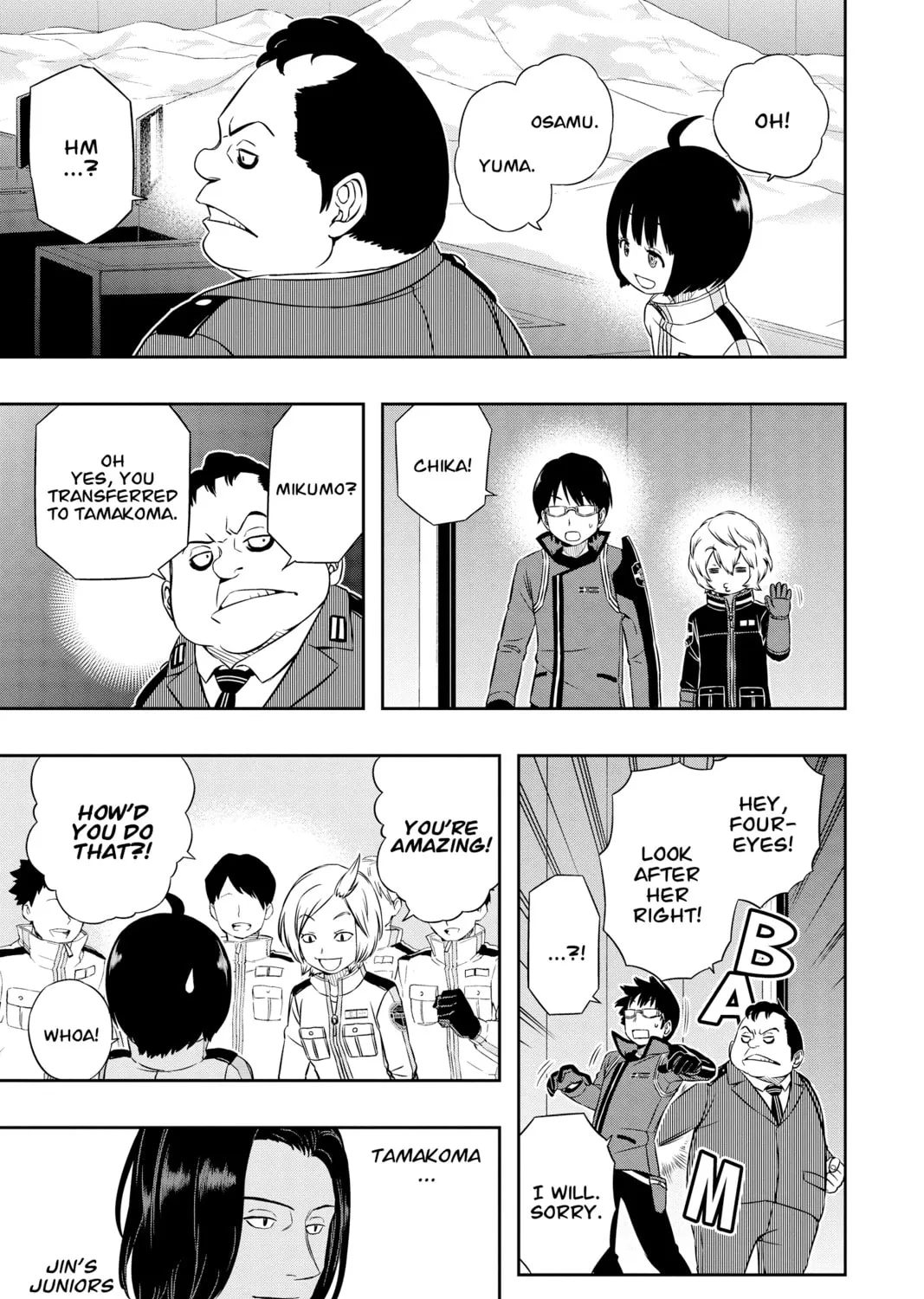 Read World Trigger chapter 37 image 32 on Lezhin