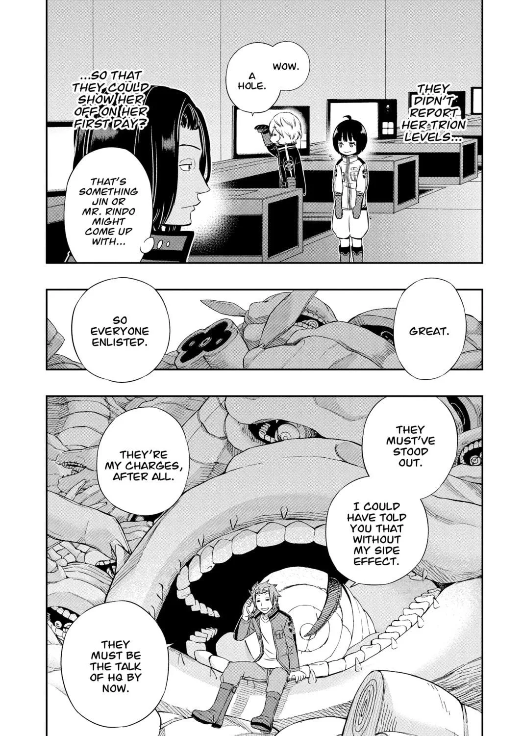 Read World Trigger chapter 37 image 34 on Lezhin