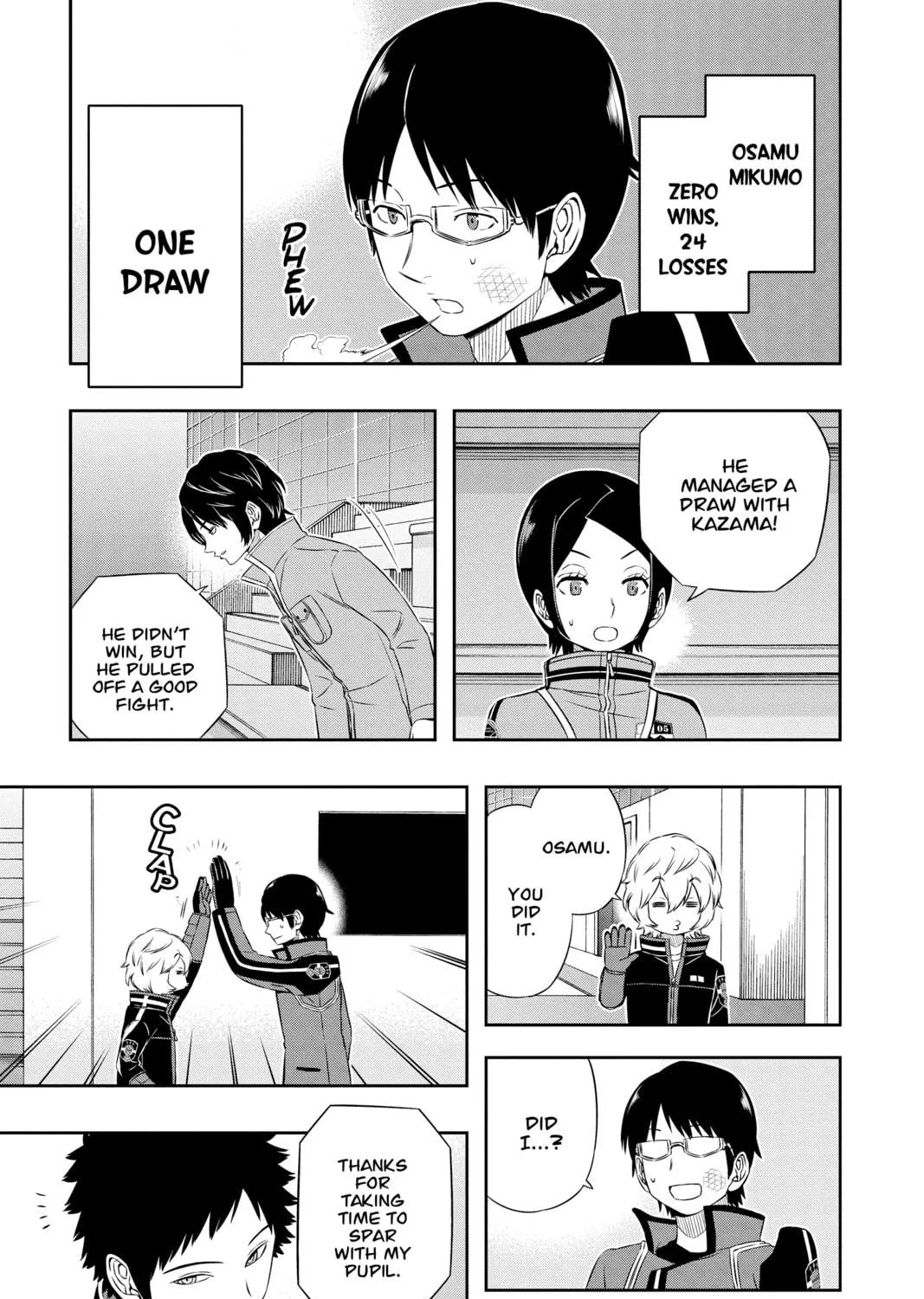 Read World Trigger chapter 37 image 8 on Lezhin