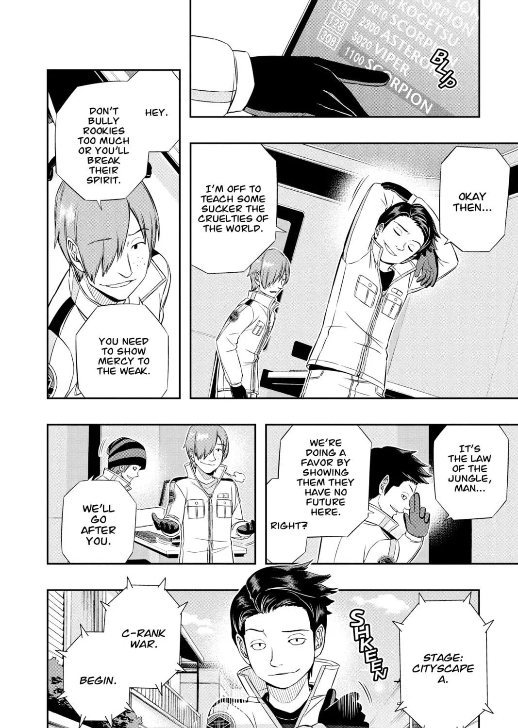 Read World Trigger chapter 38 image 10 on Lezhin