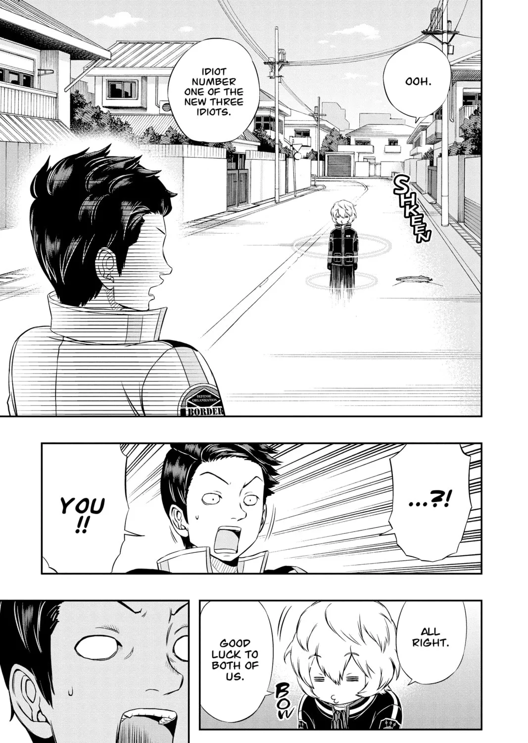 Read World Trigger chapter 38 image 12 on Lezhin