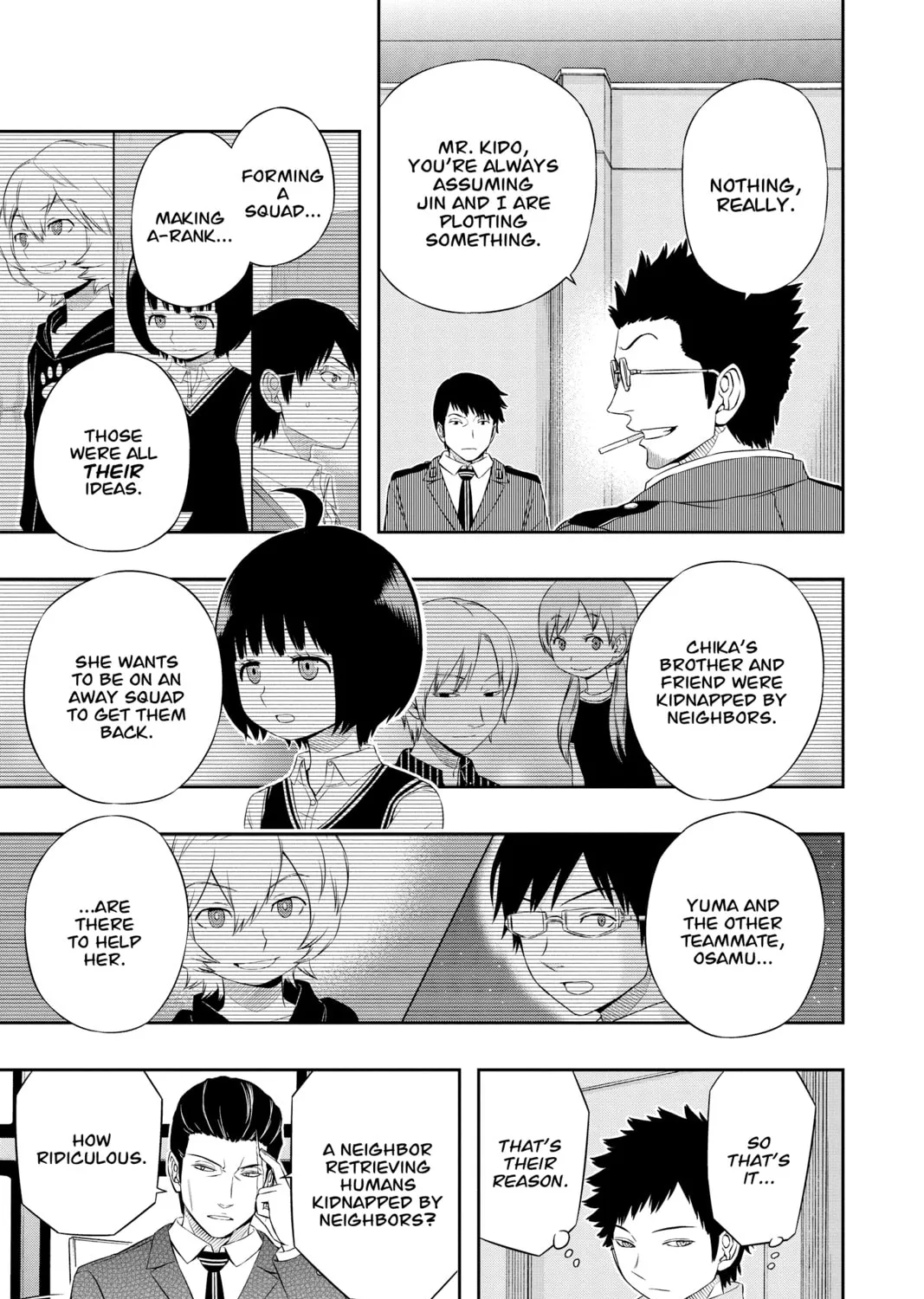 Read World Trigger chapter 38 image 24 on Lezhin