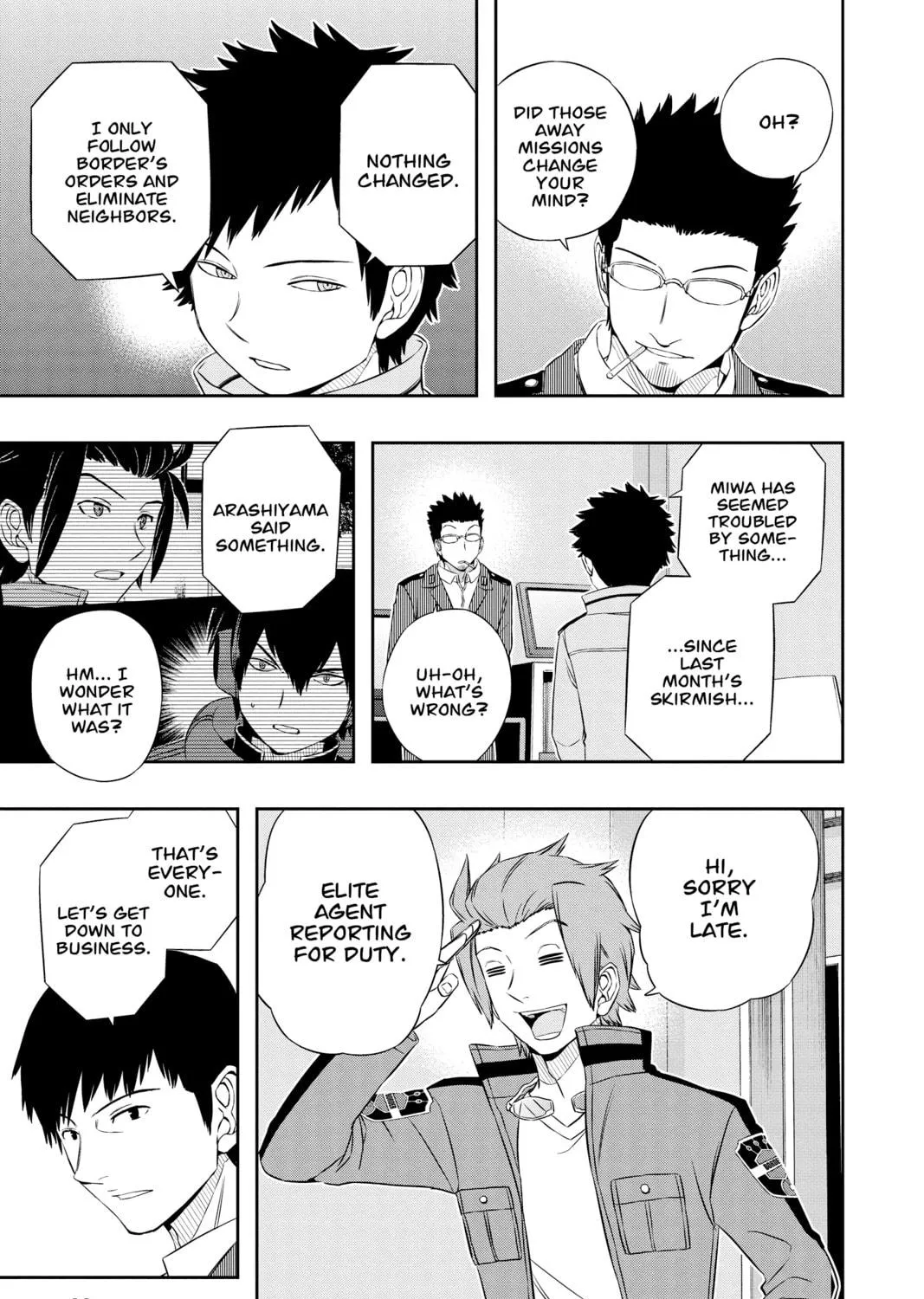 Read World Trigger chapter 38 image 28 on Lezhin