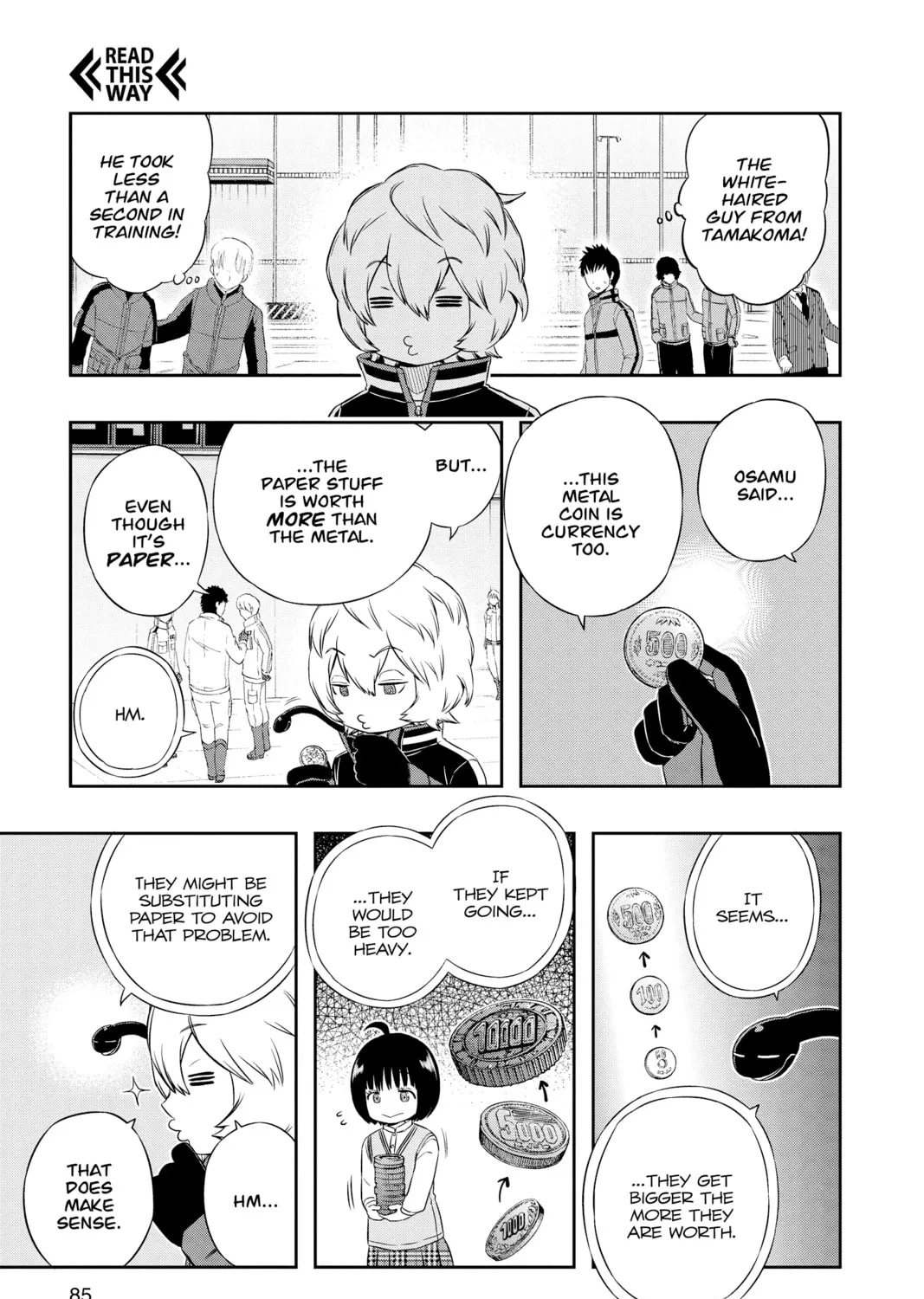 Read World Trigger chapter 38 image 32 on Lezhin